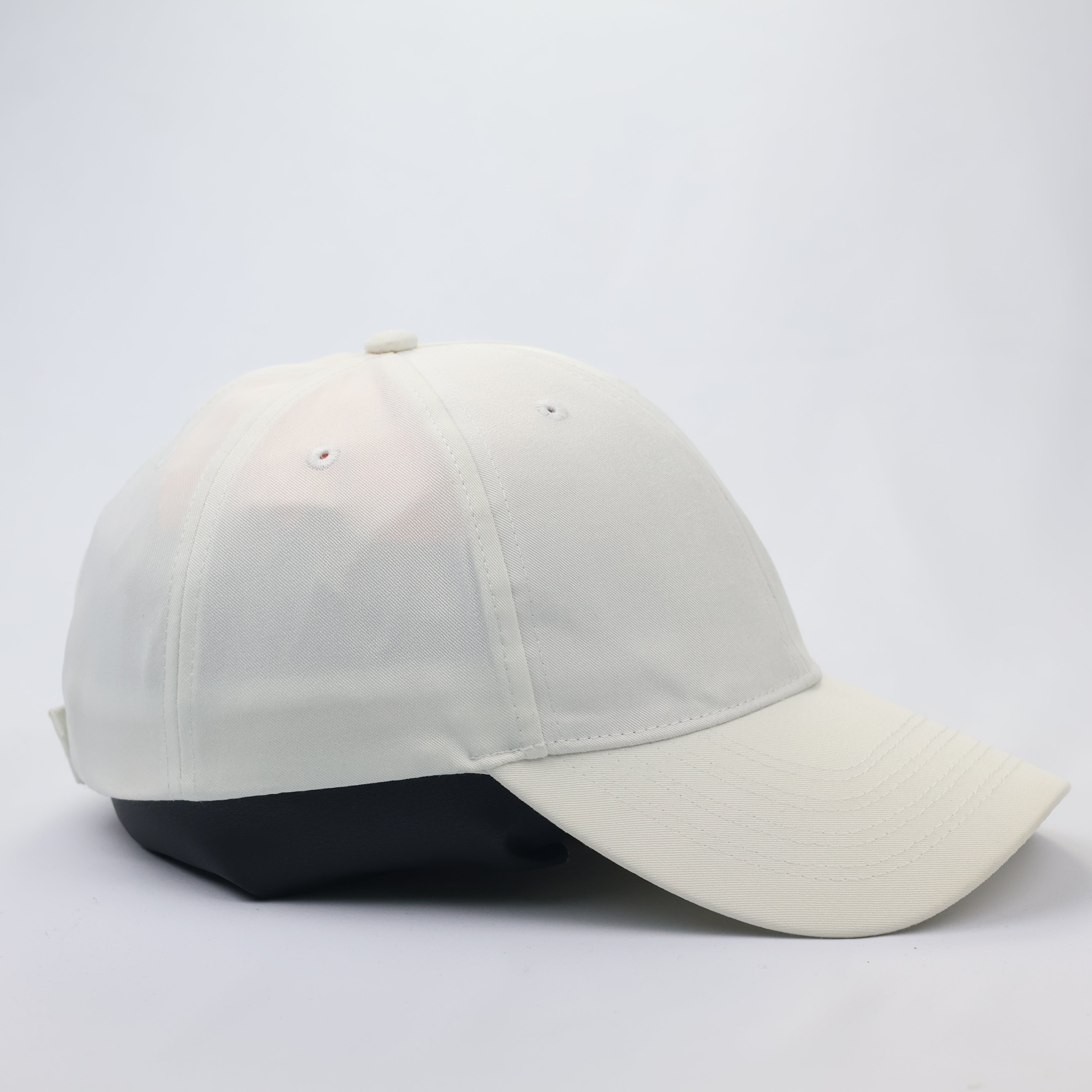 Puma Essentials Cat Logo Baseball Replica Cap - Off-White Adjustable Hat