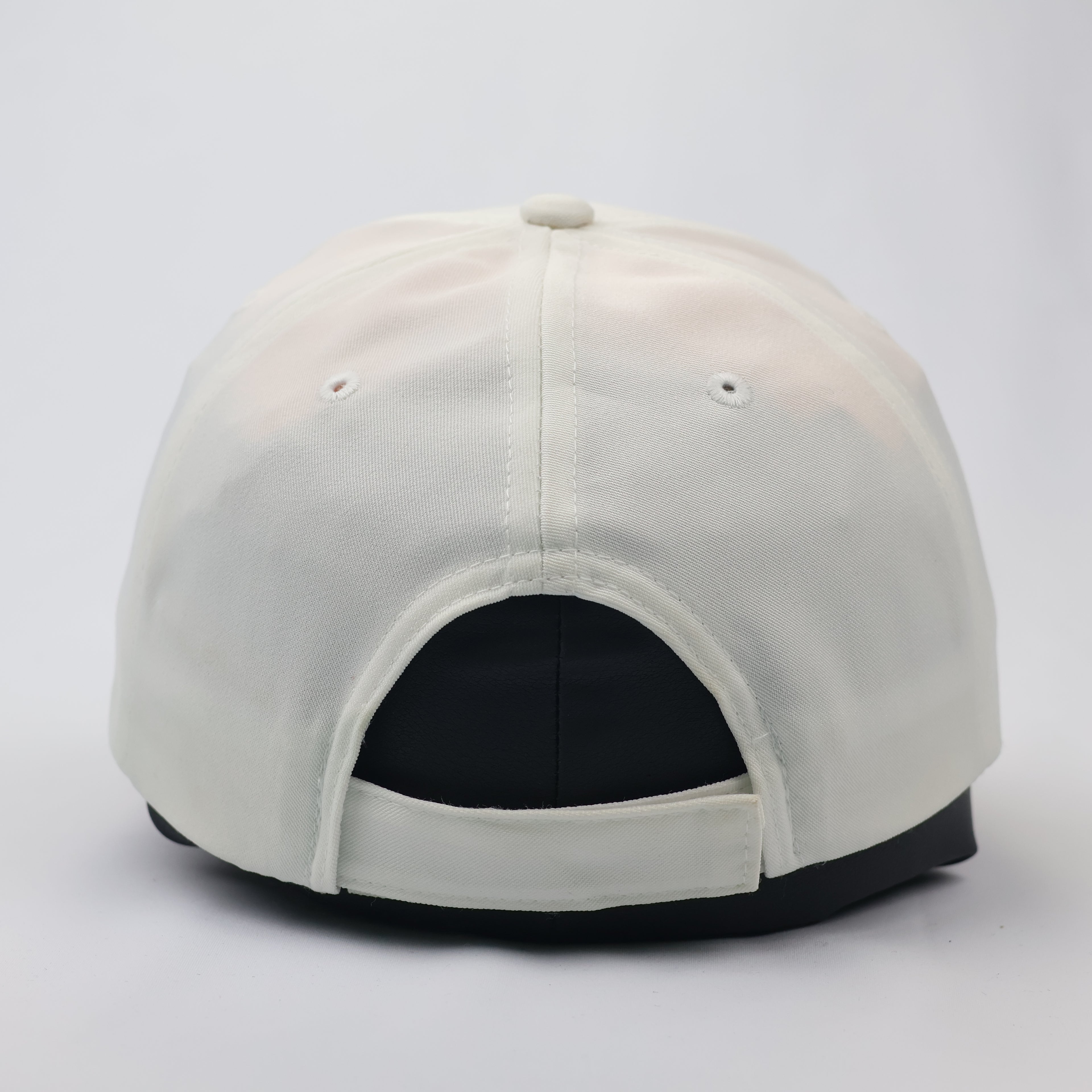 Puma Essentials Cat Logo Baseball Replica Cap - Off-White Adjustable Hat