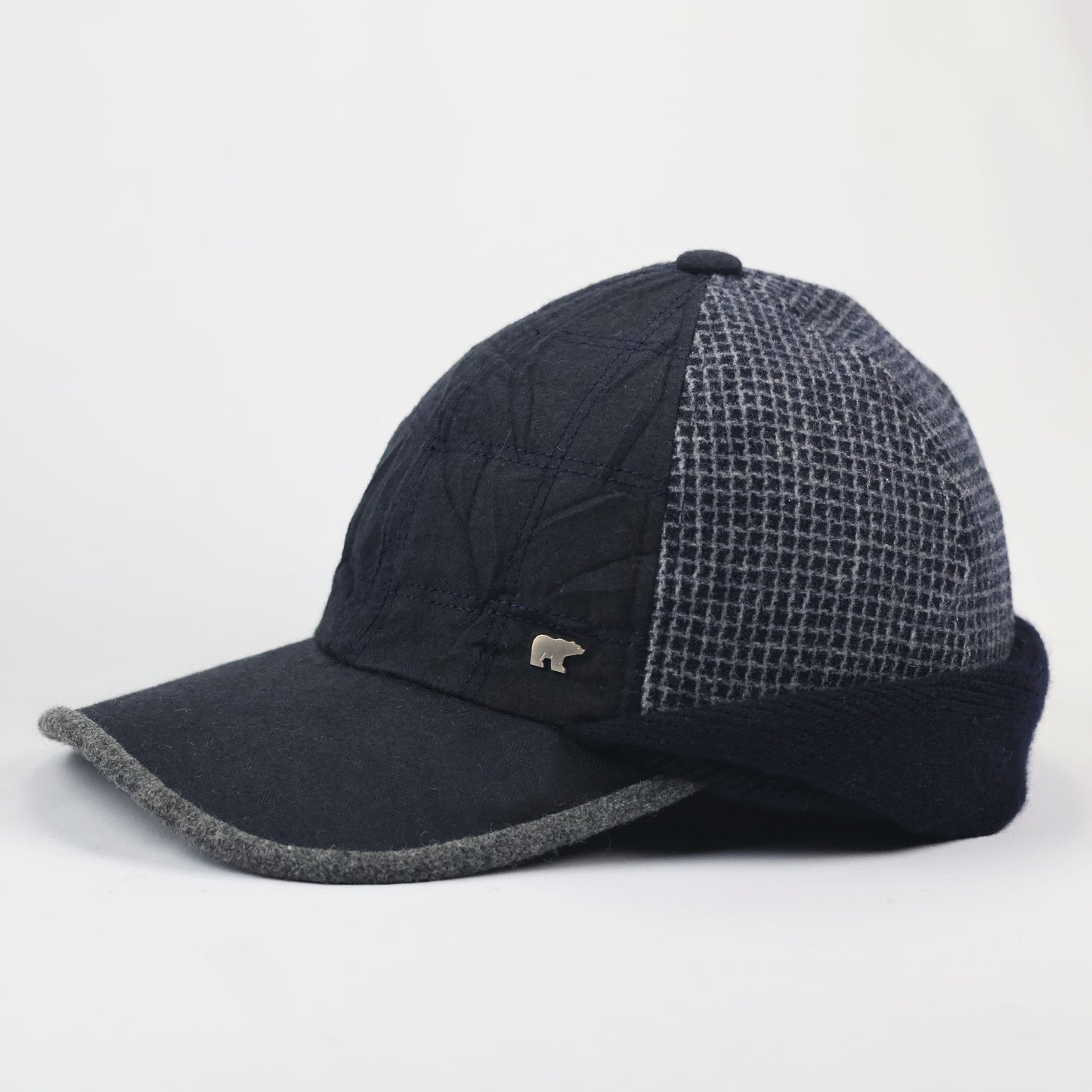 Classic Blue Winter Beanie - Warm Knit Hat (Adult Size)