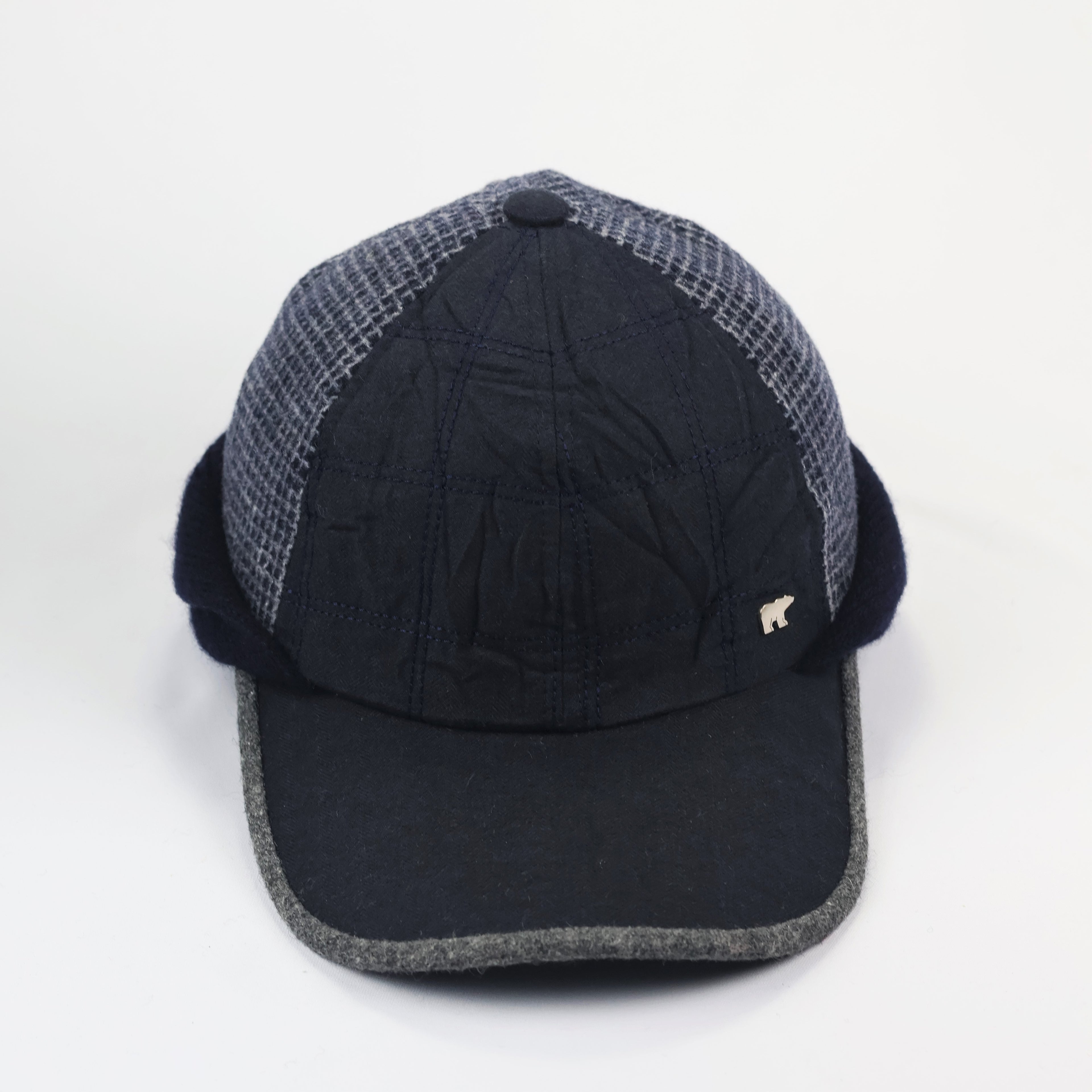 Classic Blue Winter Beanie - Warm Knit Hat (Adult Size)