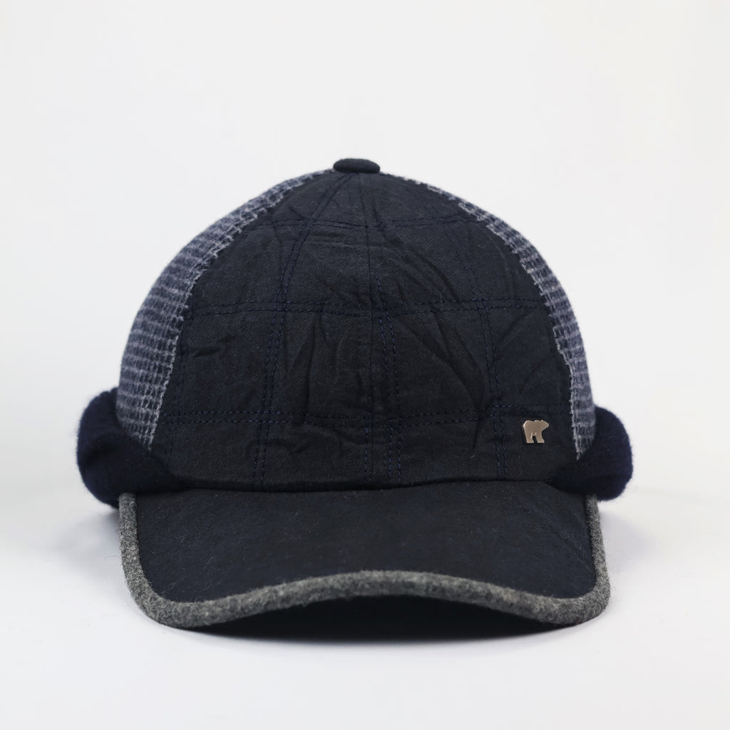 Classic Blue Winter Beanie - Warm Knit Hat (Adult Size)