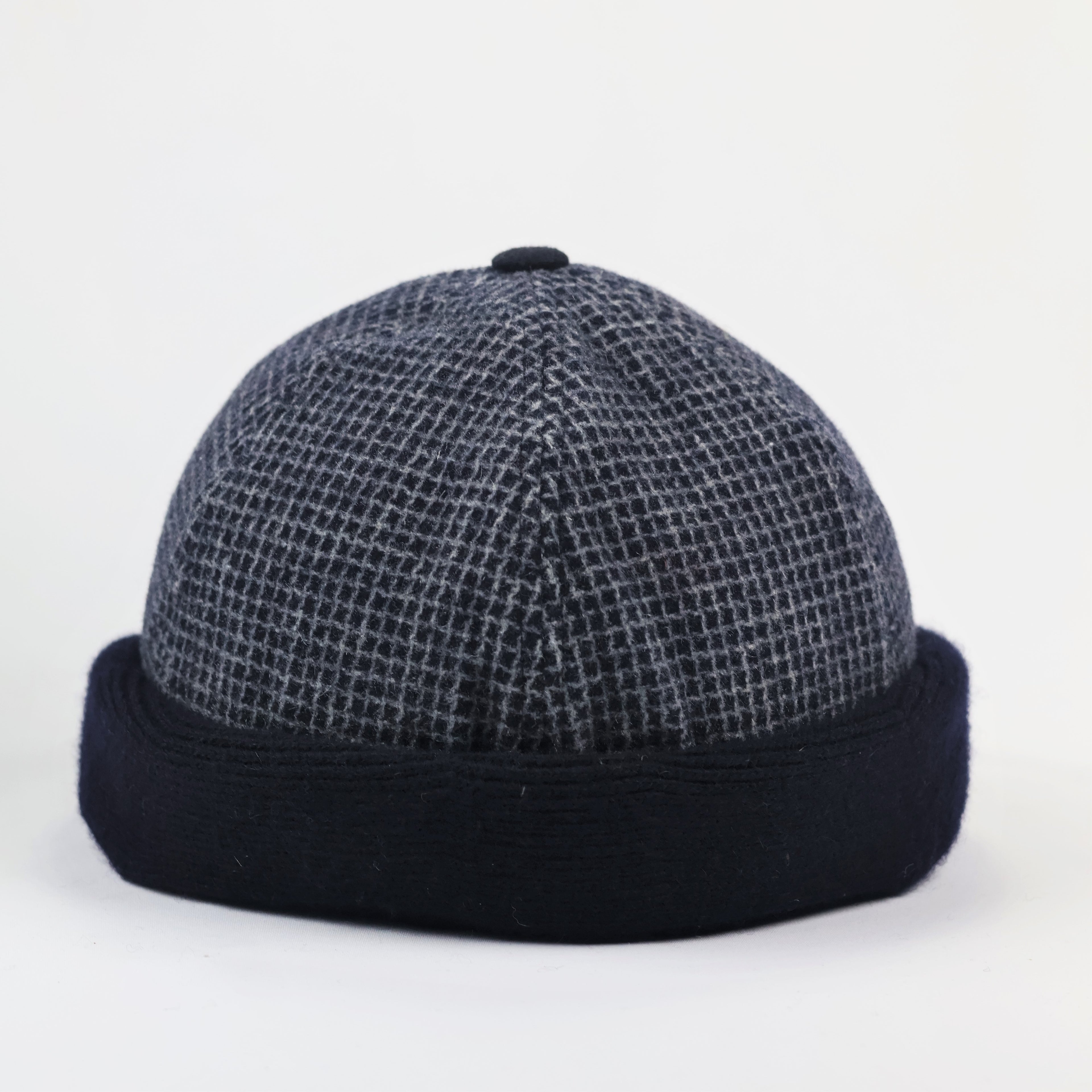 Classic Blue Winter Beanie - Warm Knit Hat (Adult Size)