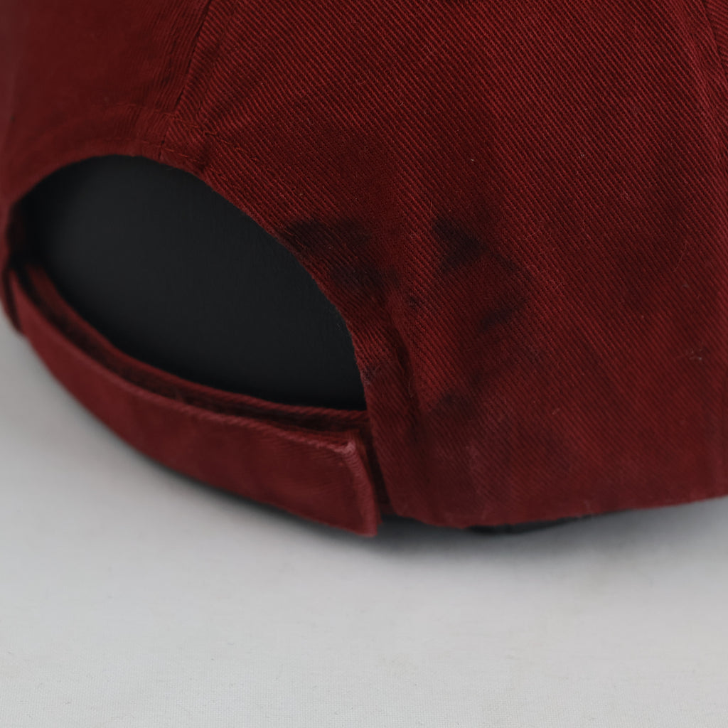 Thrifted Puma Classic Red-Wine Cotton Baseball Cap | 10821