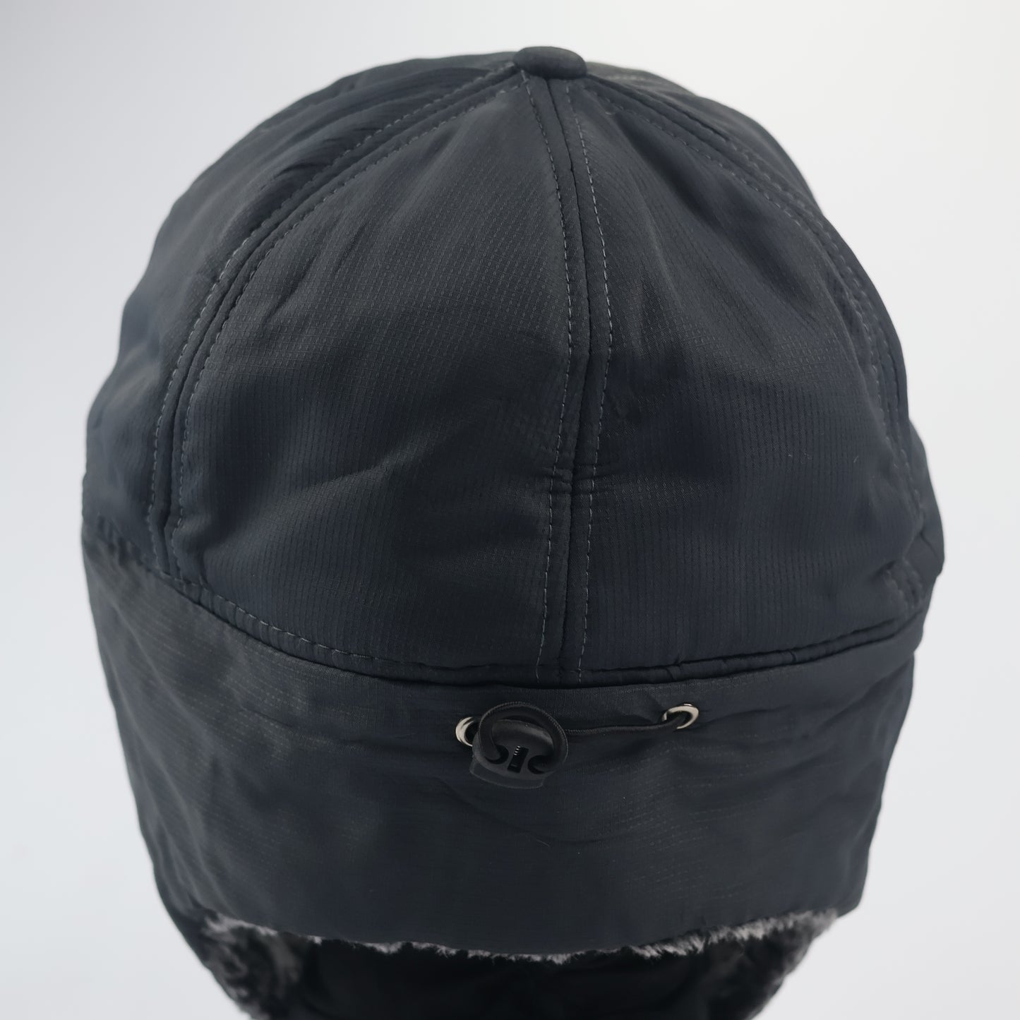 Classic "SUPPLEX" Grey Winter Thrifted Beanie - Warm Knit Hat (Adult Size)