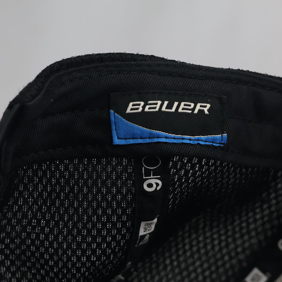Thrifted New Era 9FORTY Bauer Vapor 1X Hockey Mesh Trucker Hat | 10817