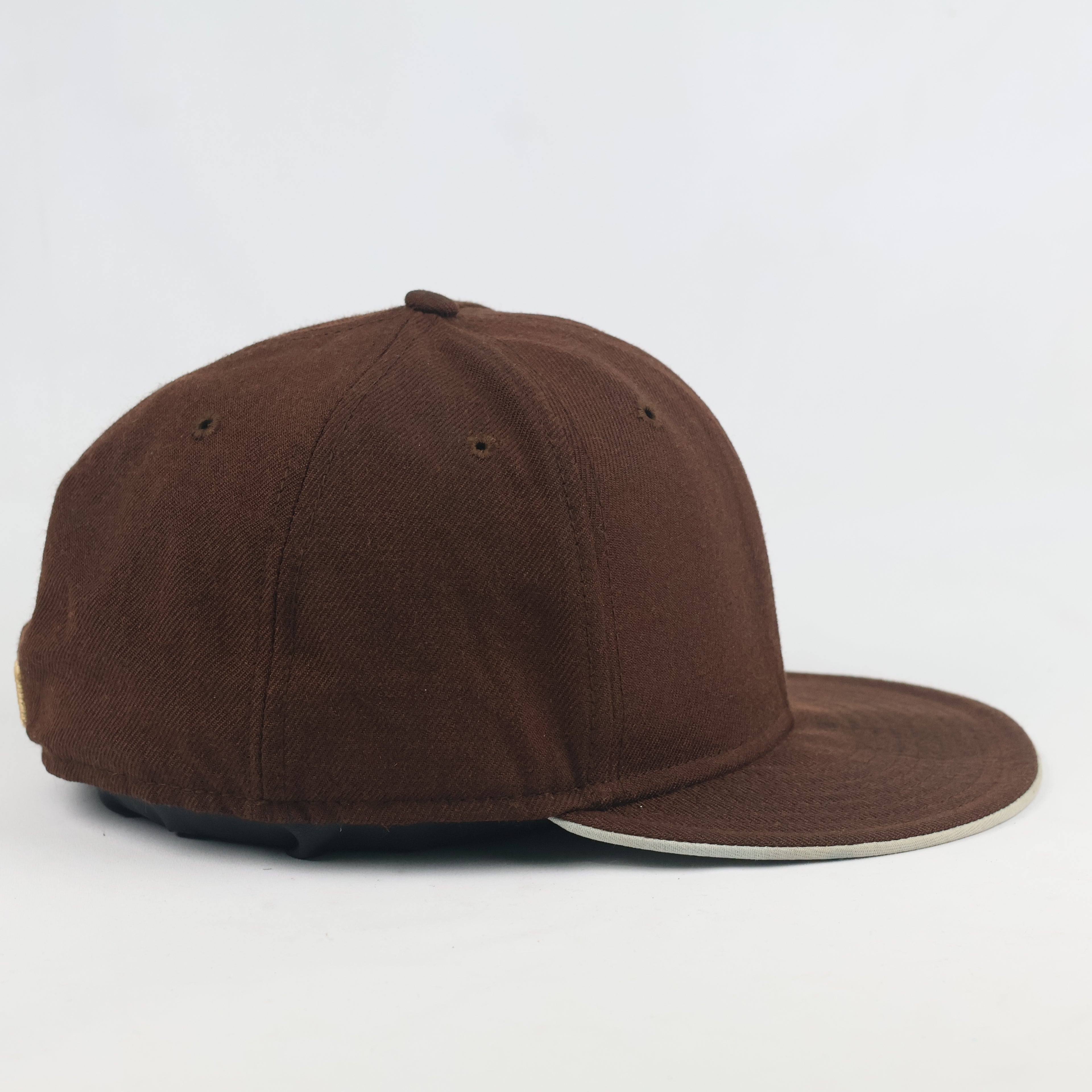 Vintage New Era 59FIFTY New York Yankees Hat | Thrifted Brown Fitted MLB Cap 7 3/8