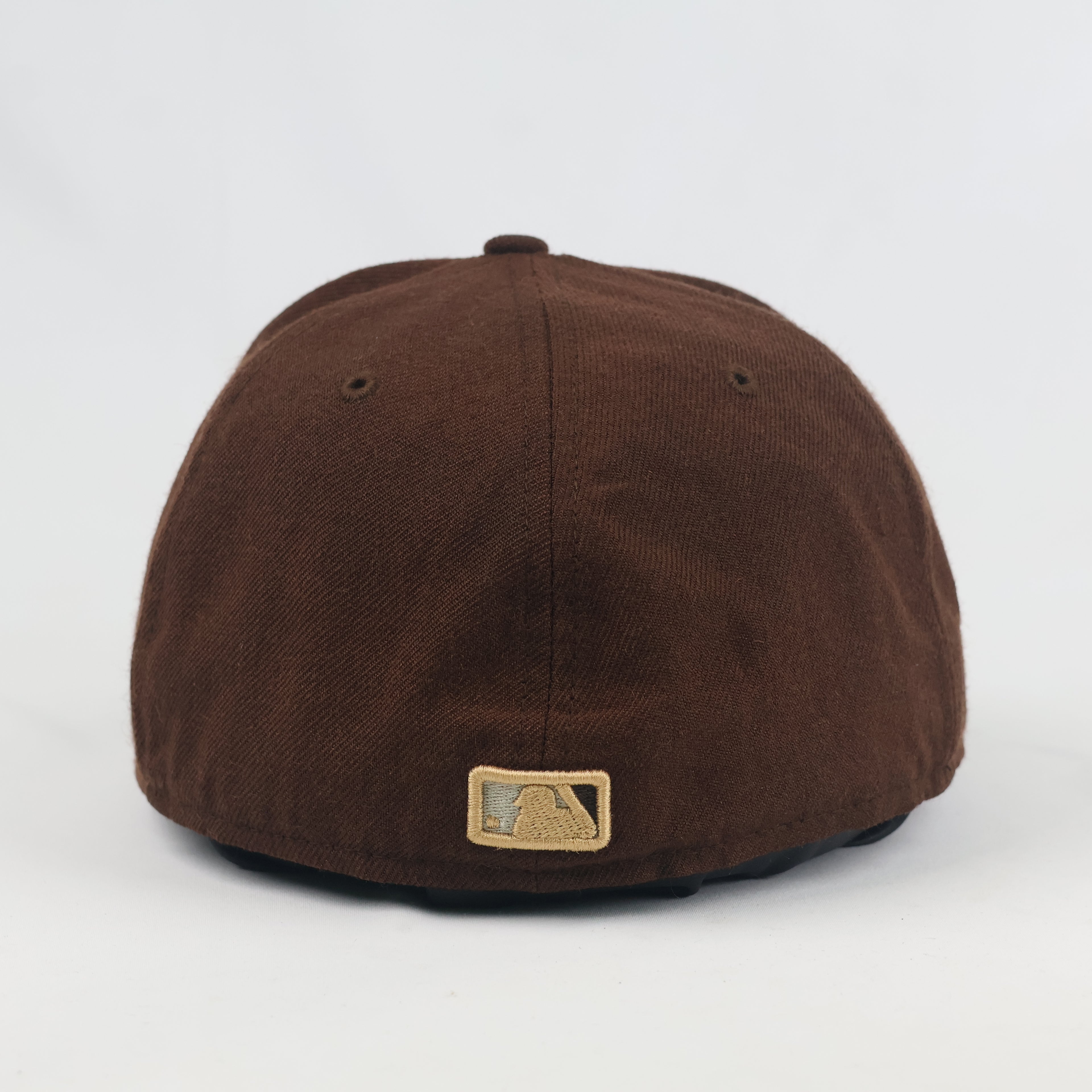 Vintage New Era 59FIFTY New York Yankees Hat | Thrifted Brown Fitted MLB Cap 7 3/8