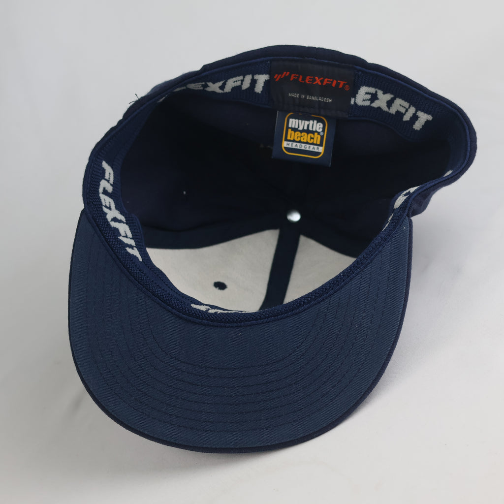 Vintage Bosch Tools Navy Blue Embroidered Flexfit Baseball Cap | 10825