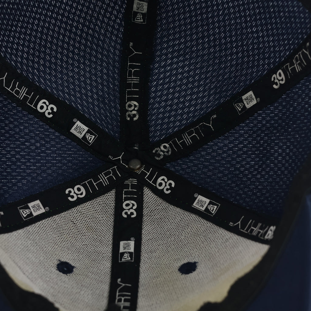 Vintage New Era 39THIRTY Seattle Seahawks Hat | Thrifted Navy Mesh Flexfit Cap