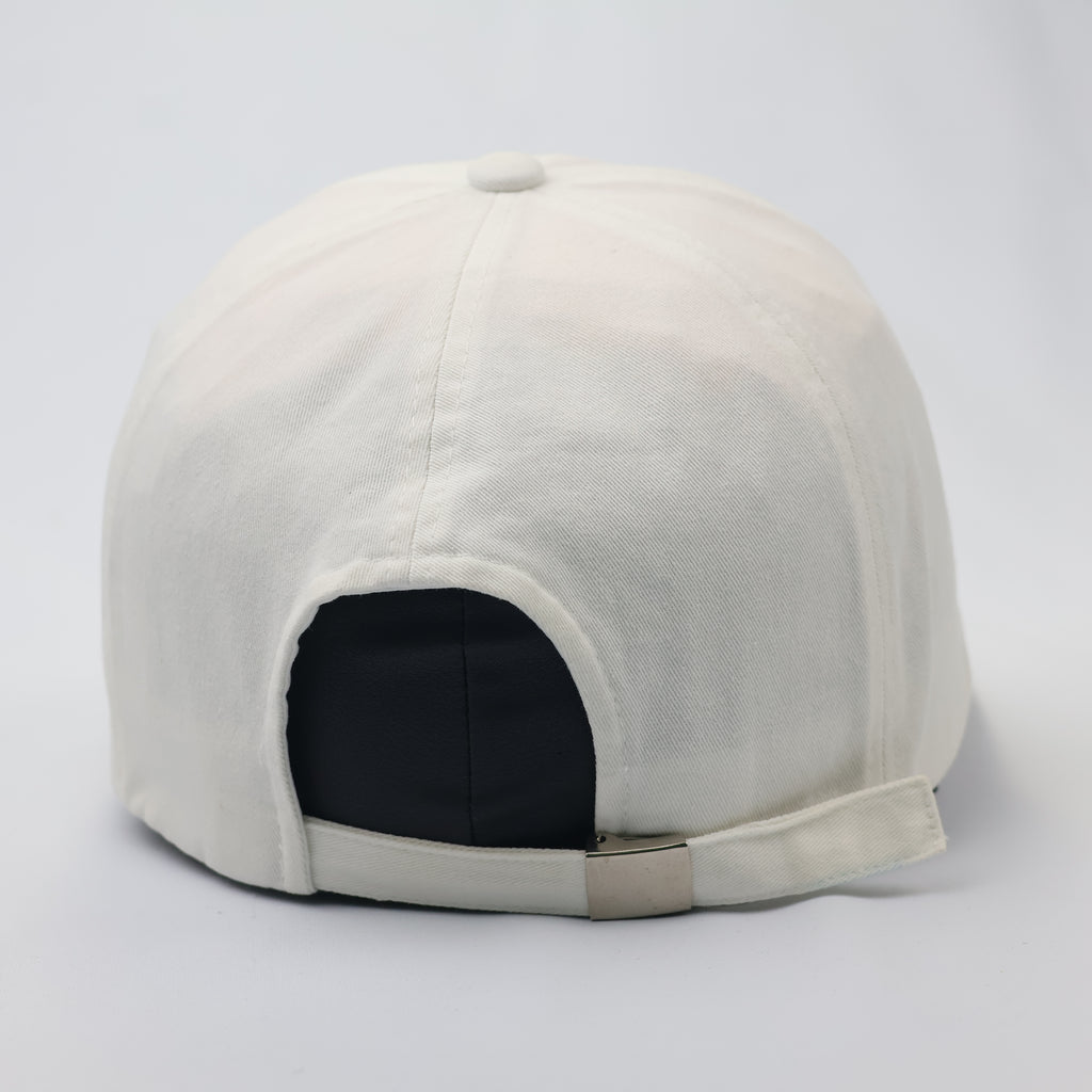 Everything Gonna Be OK Quote Embroidered Dad Hat - Cream