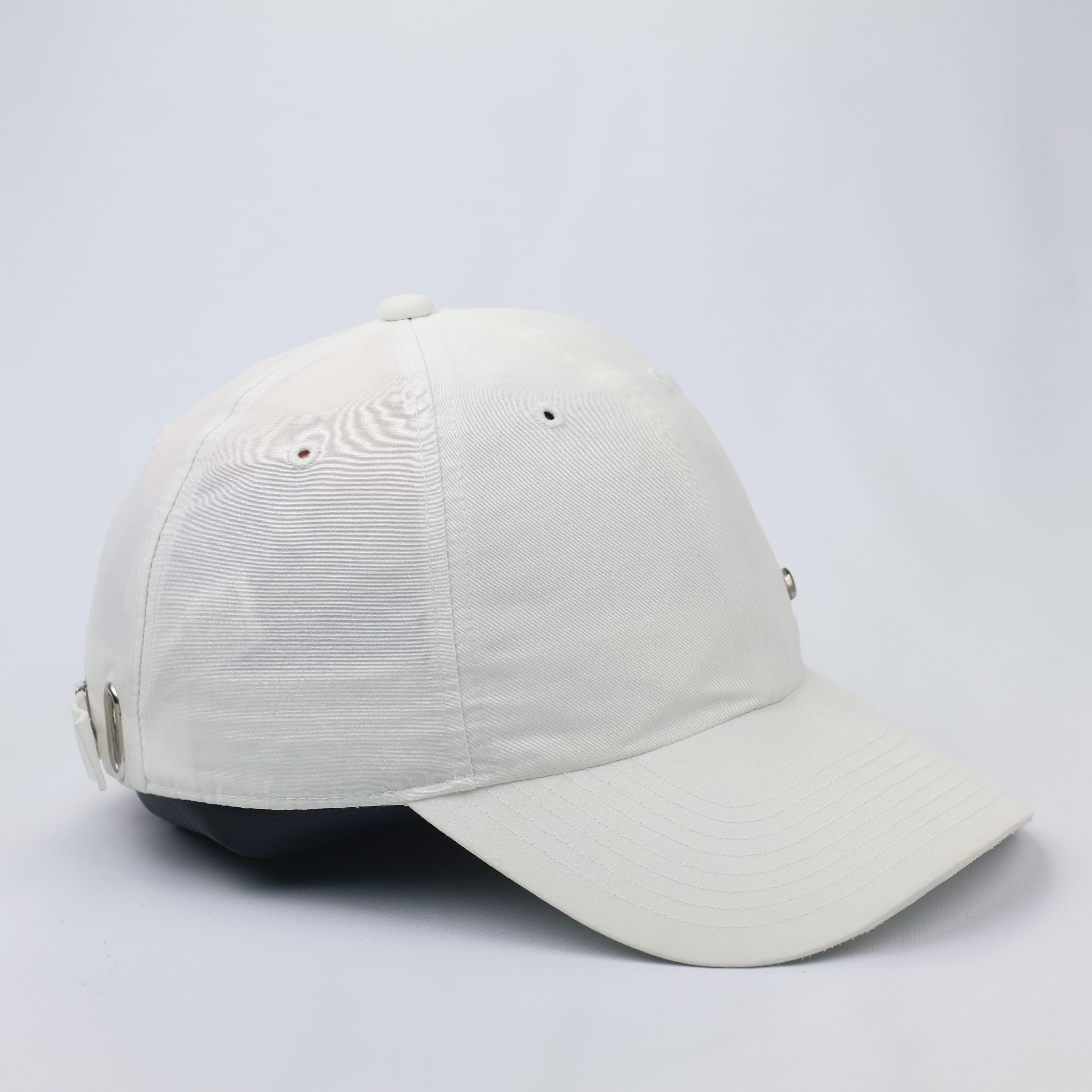 Nike Heritage86 Metal Swoosh Thrifted Cap - White Adjustable Dad Hat