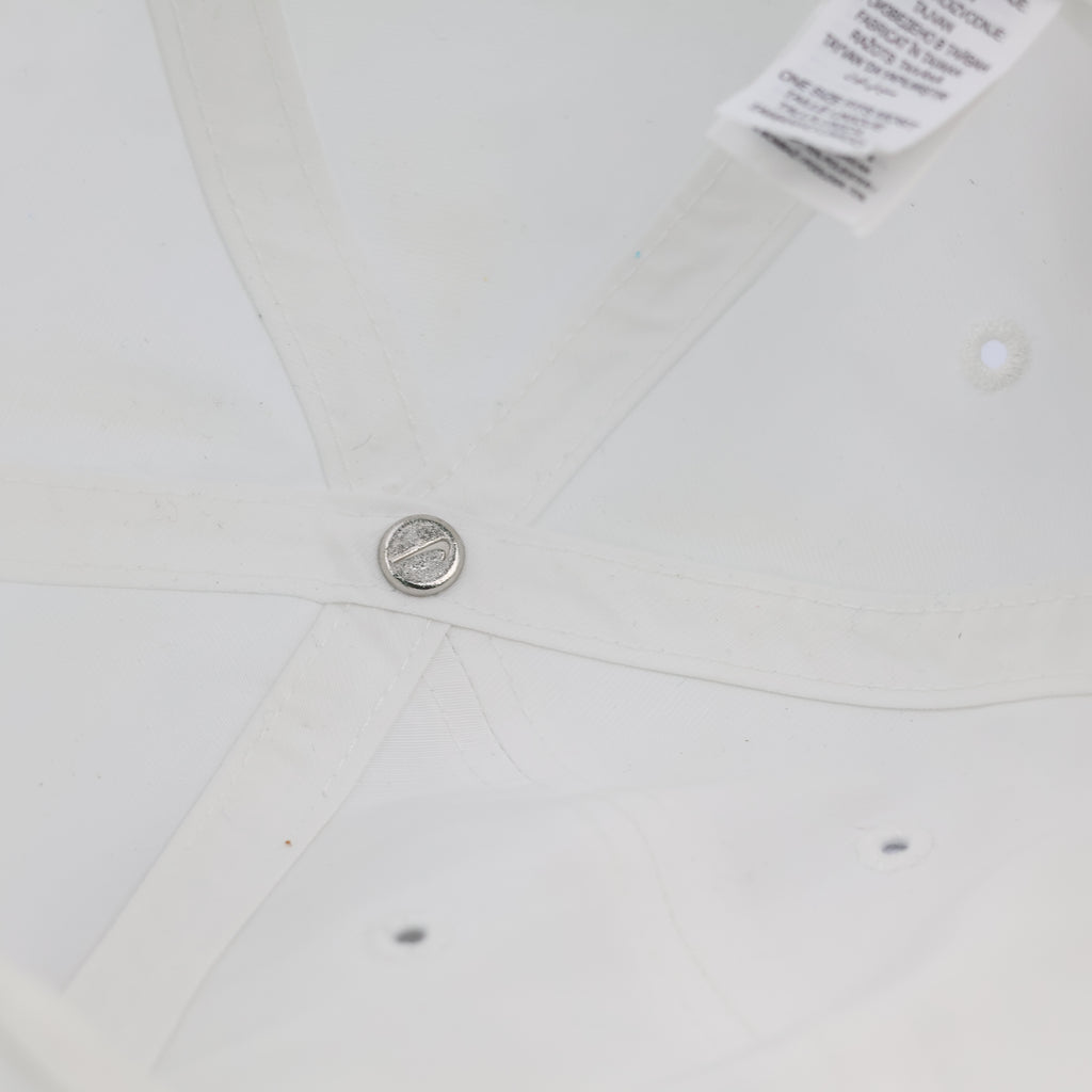 Nike Heritage86 Metal Swoosh Thrifted Cap - White Adjustable Dad Hat