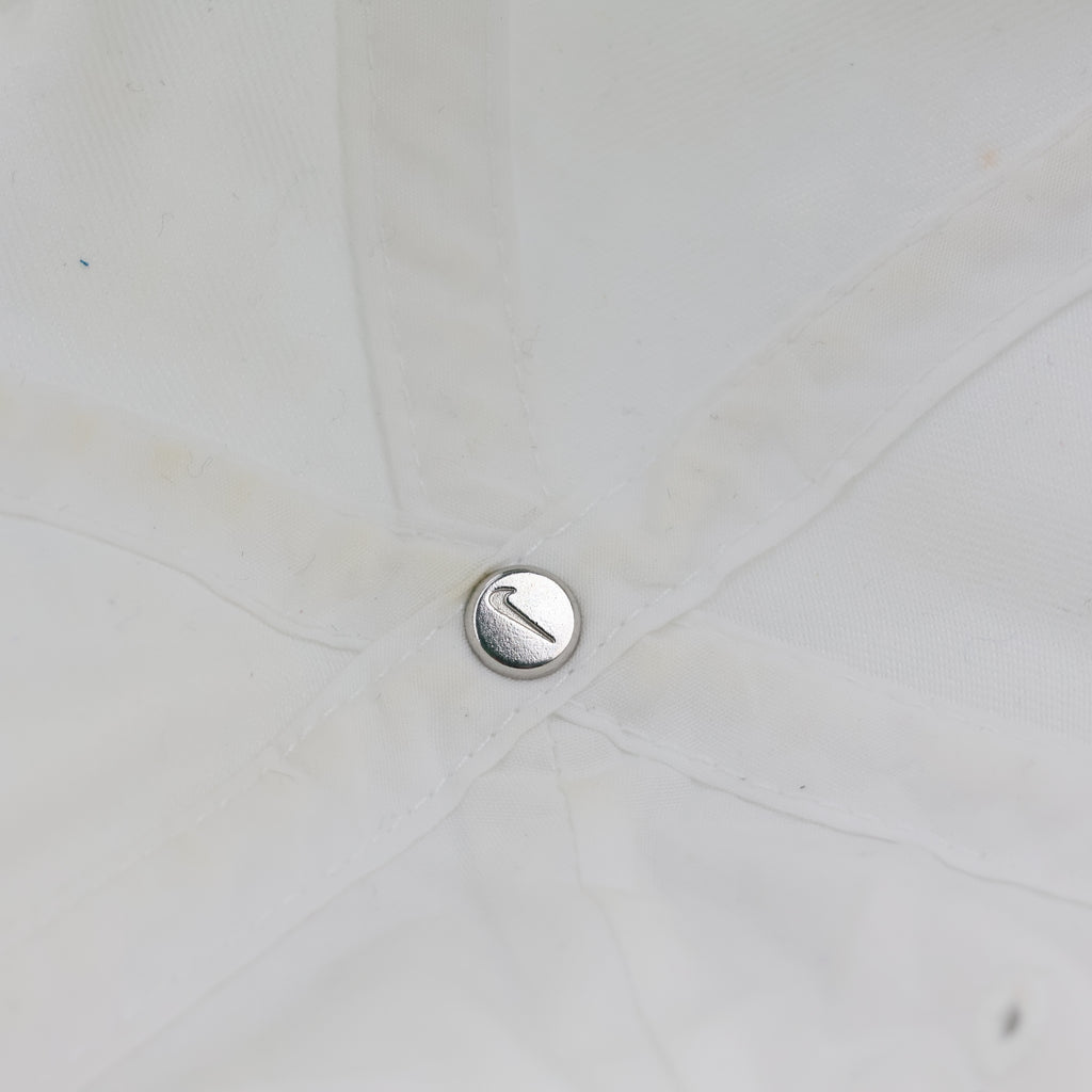 Nike Heritage86 Futura Logo Dad Thrifted Hat - Off-White Adjustable Cap