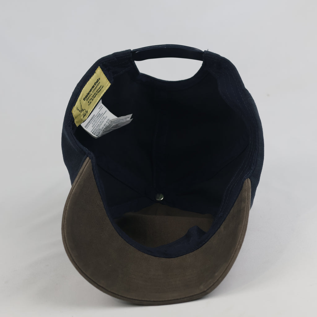 Vintage thisisneverthat x Daniel Johnston Hat | Thrifted Brown Navy Snapback Cap