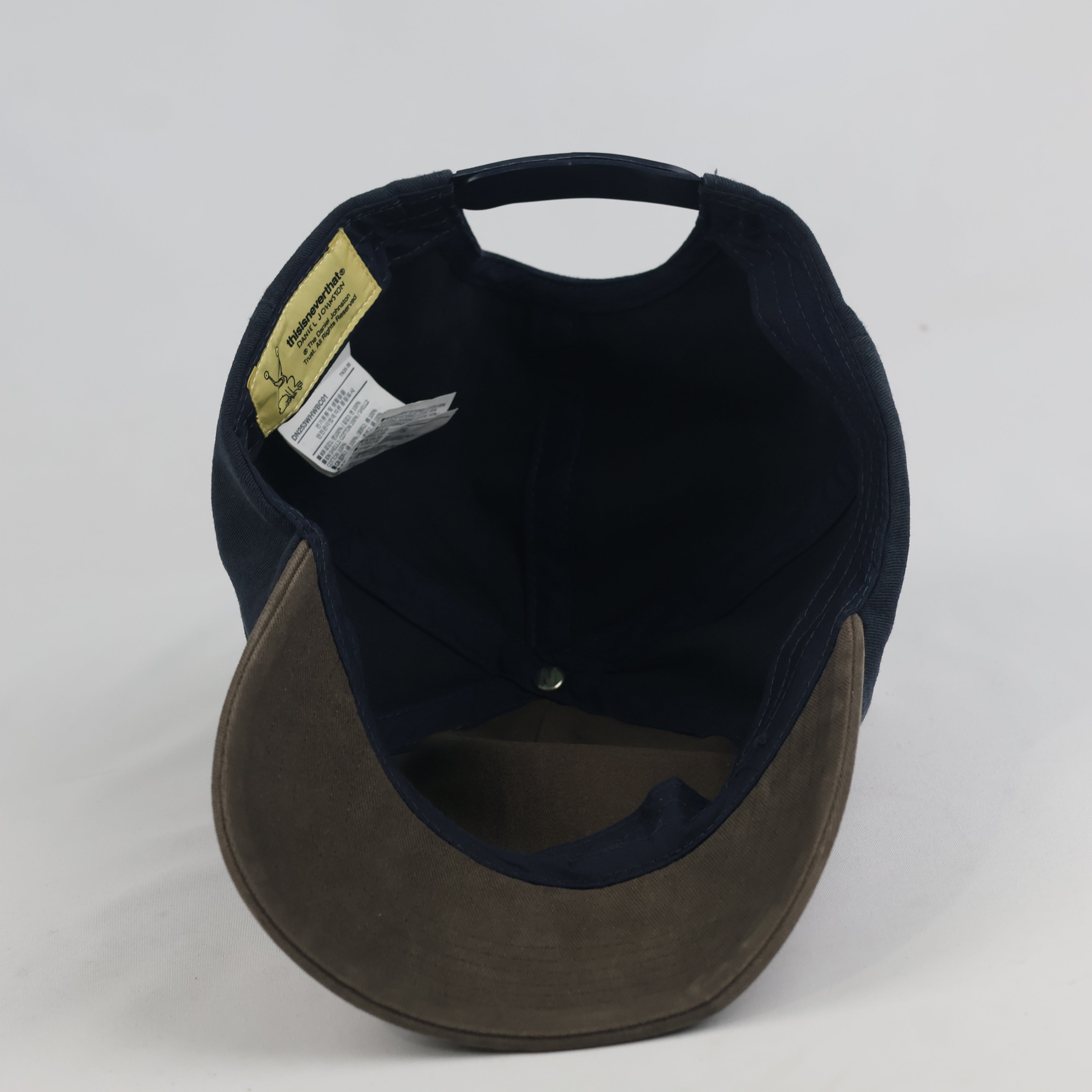 Vintage thisisneverthat x Daniel Johnston Hat | Thrifted Brown Navy Snapback Cap