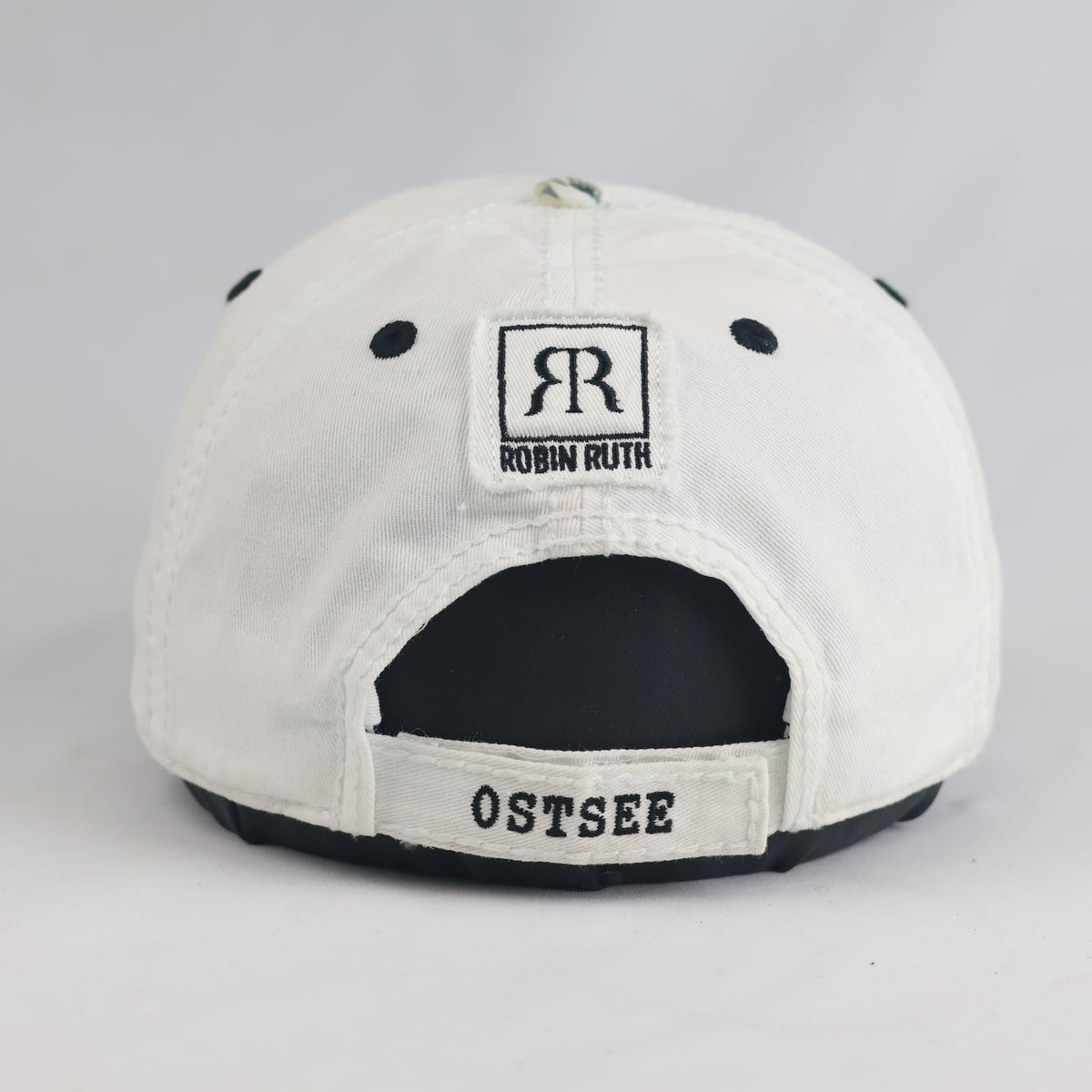 Thrifted Robin Ruth Germany Ostsee Floral Appliqué Cap (Size 57–59 cm) | 10833