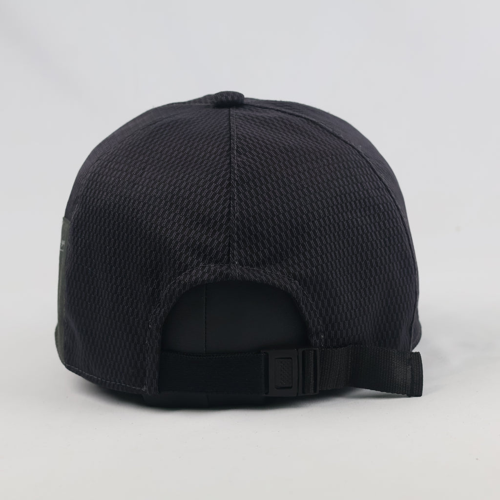 Lancetti Milano Tech Mesh Cap - Charcoal Dark Green Outdoor Sport Hat