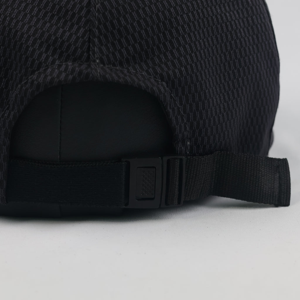 Lancetti Milano Tech Mesh Cap - Charcoal Dark Green Outdoor Sport Hat
