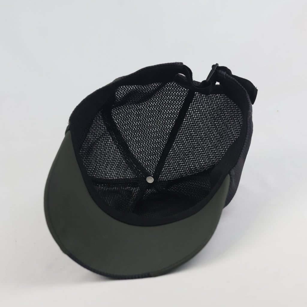 Lancetti Milano Tech Mesh Cap - Charcoal Dark Green Outdoor Sport Hat