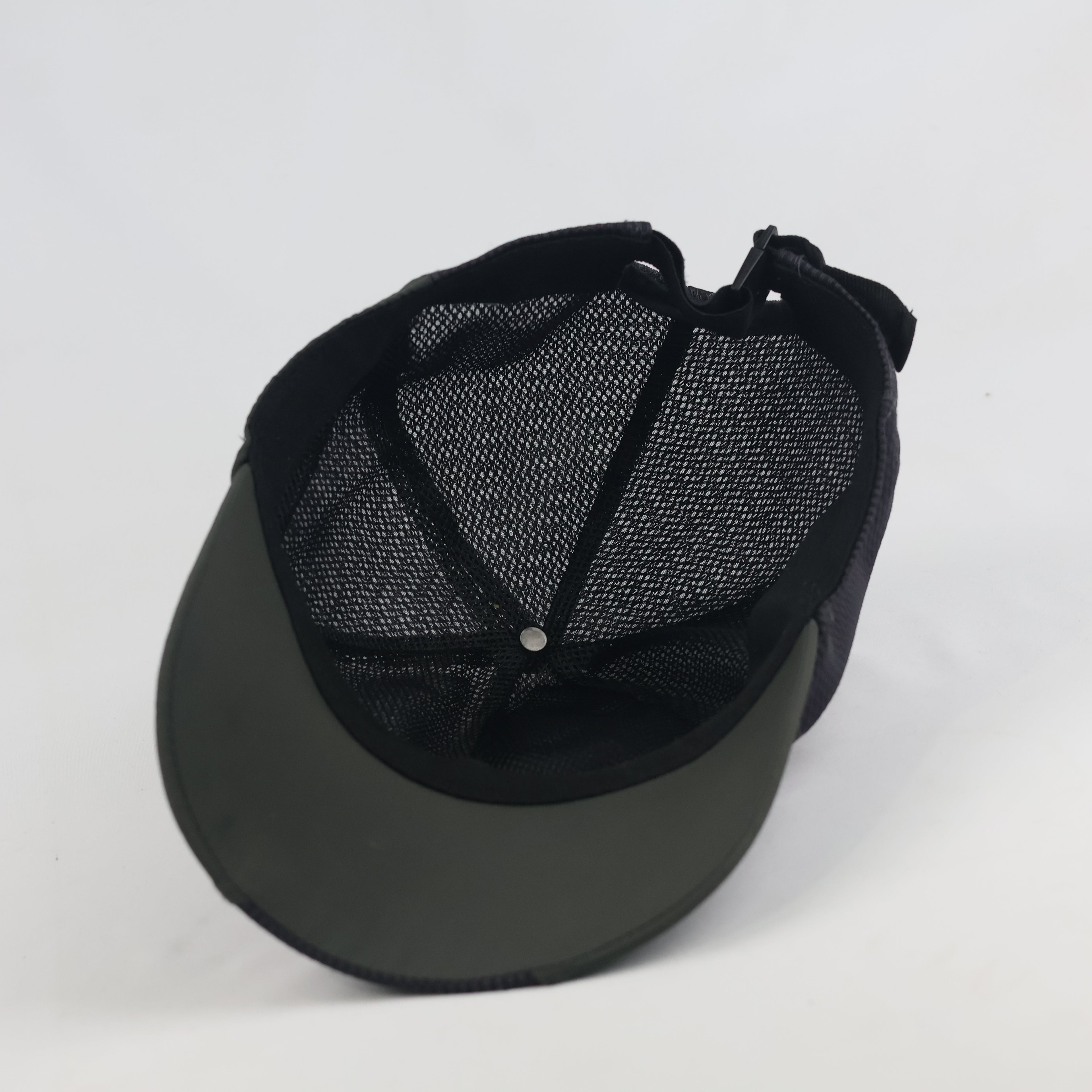 Lancetti Milano Tech Mesh Cap - Charcoal Dark Green Outdoor Sport Hat