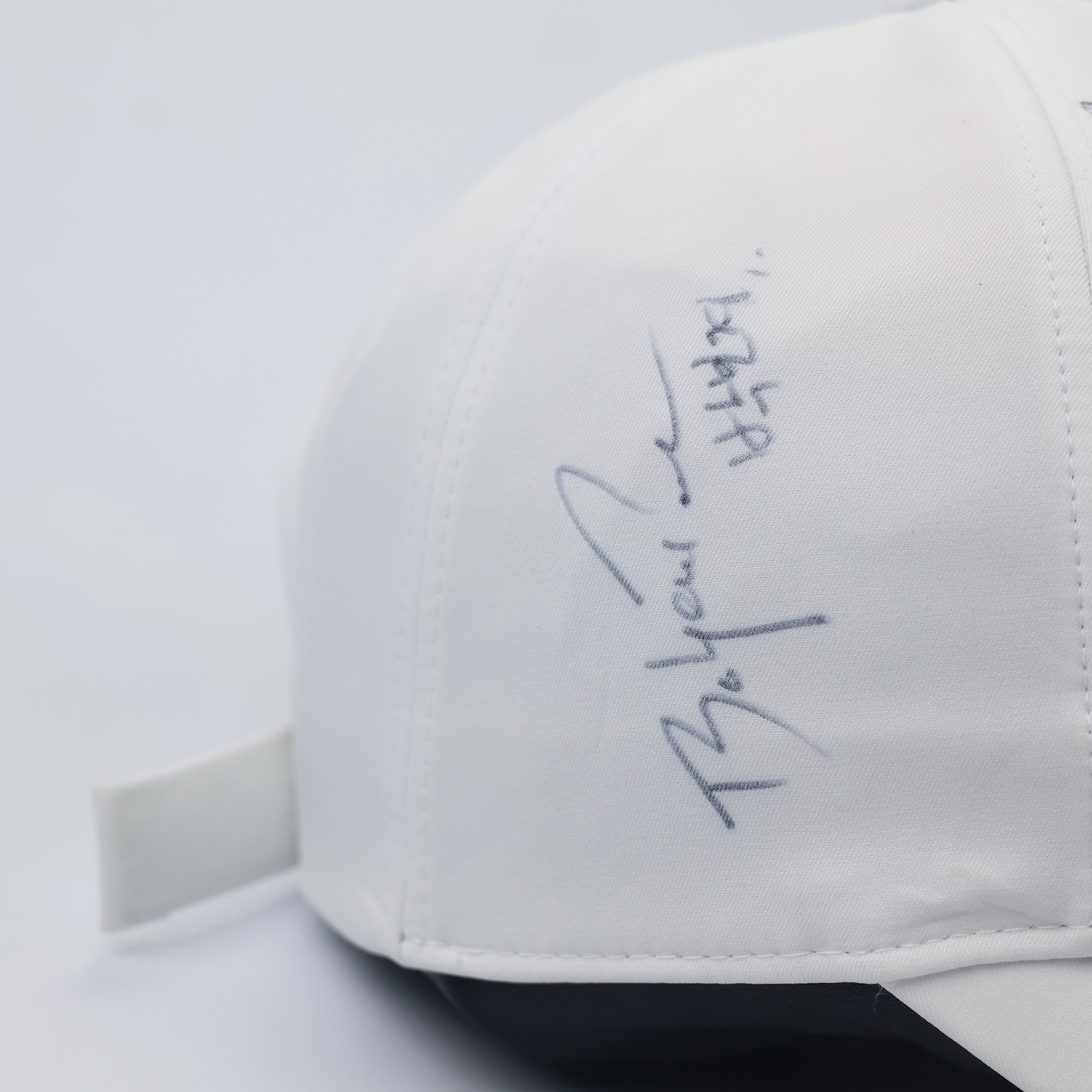 TaylorMade Signed Performance Golf Thrifted Cap - White Athlete Autographed