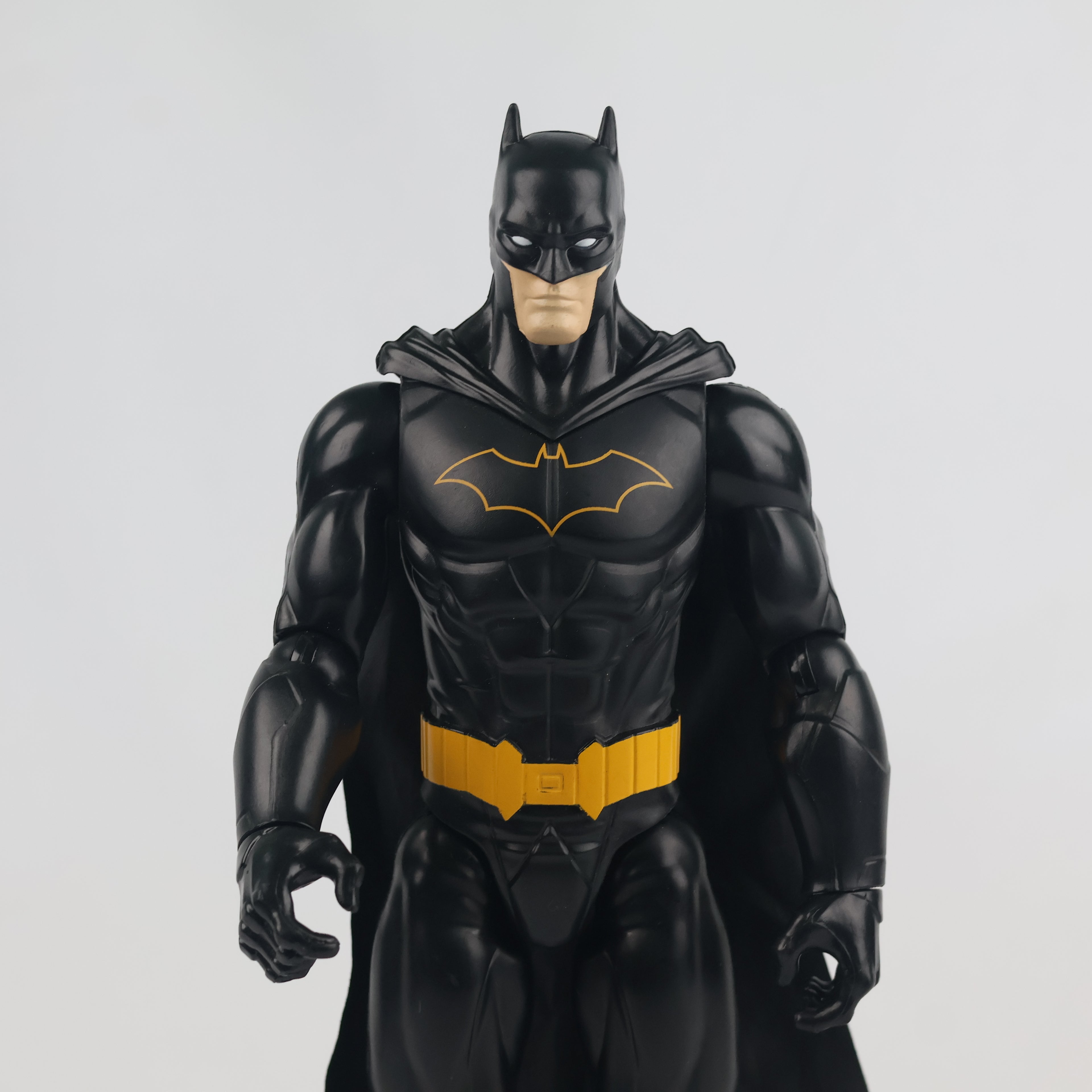 Vintage DC Comics Batman 12-Inch Action Figure | Thrifted Black & Gold Collectible