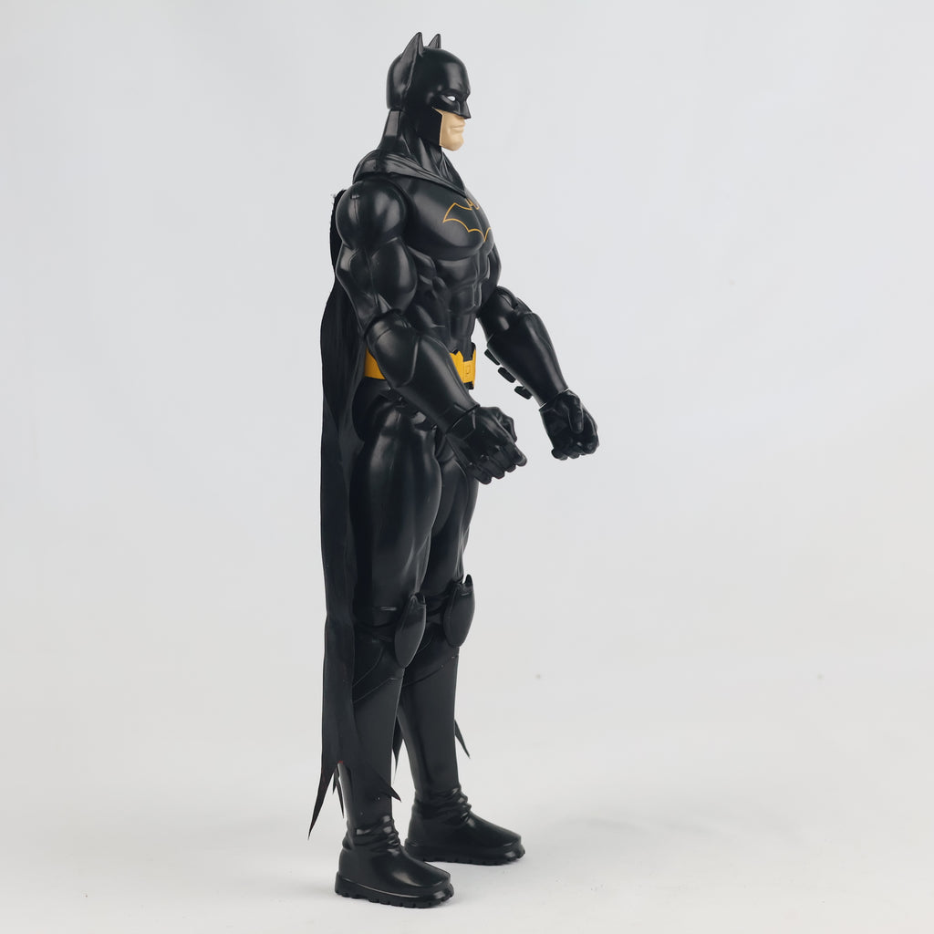 Vintage DC Comics Batman 12-Inch Action Figure | Thrifted Black & Gold Collectible