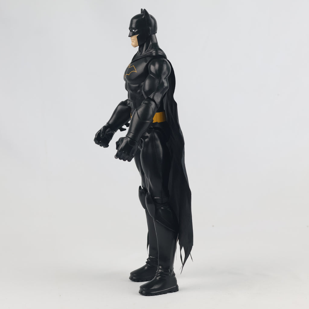 Vintage DC Comics Batman 12-Inch Action Figure | Thrifted Black & Gold Collectible
