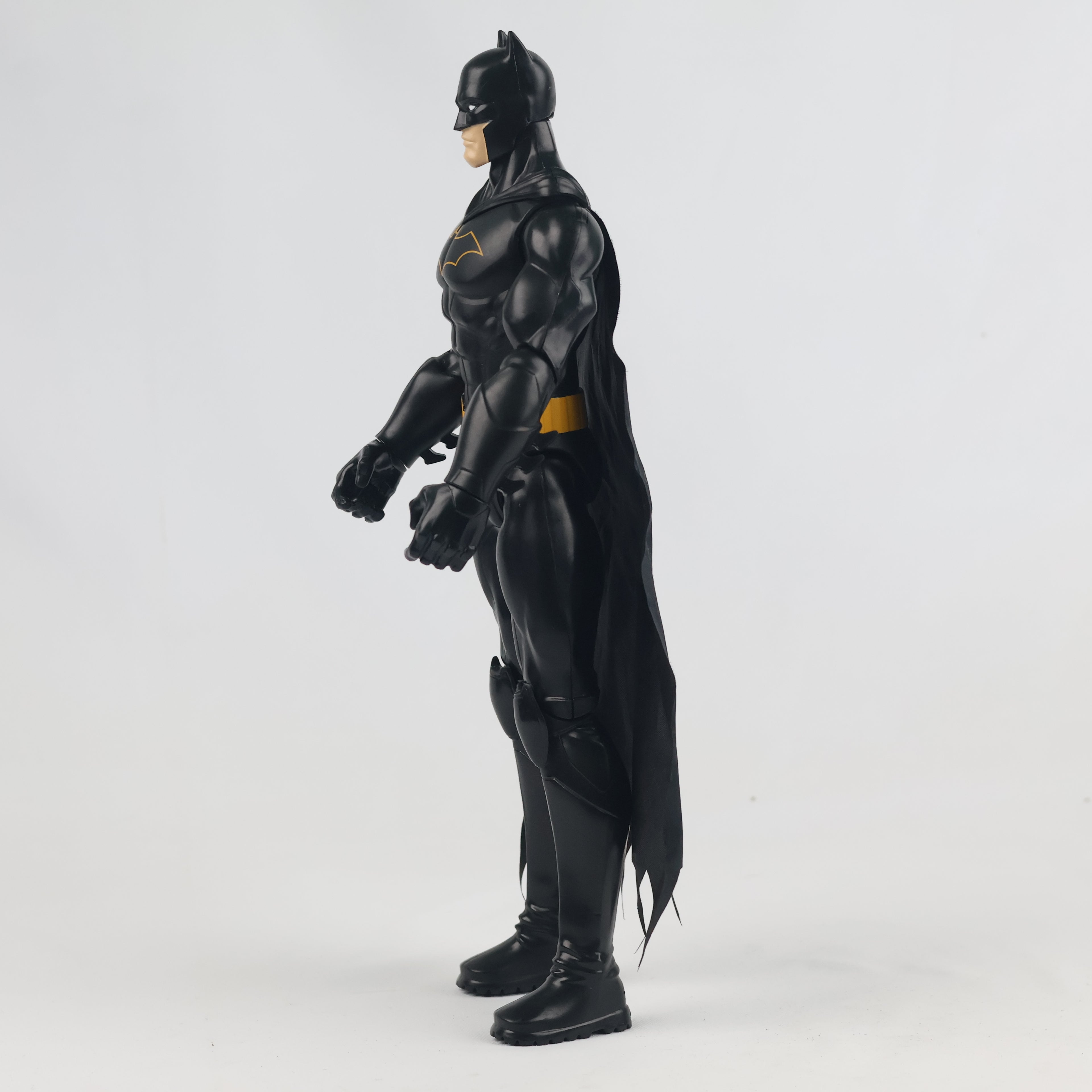 Vintage DC Comics Batman 12-Inch Action Figure | Thrifted Black & Gold Collectible