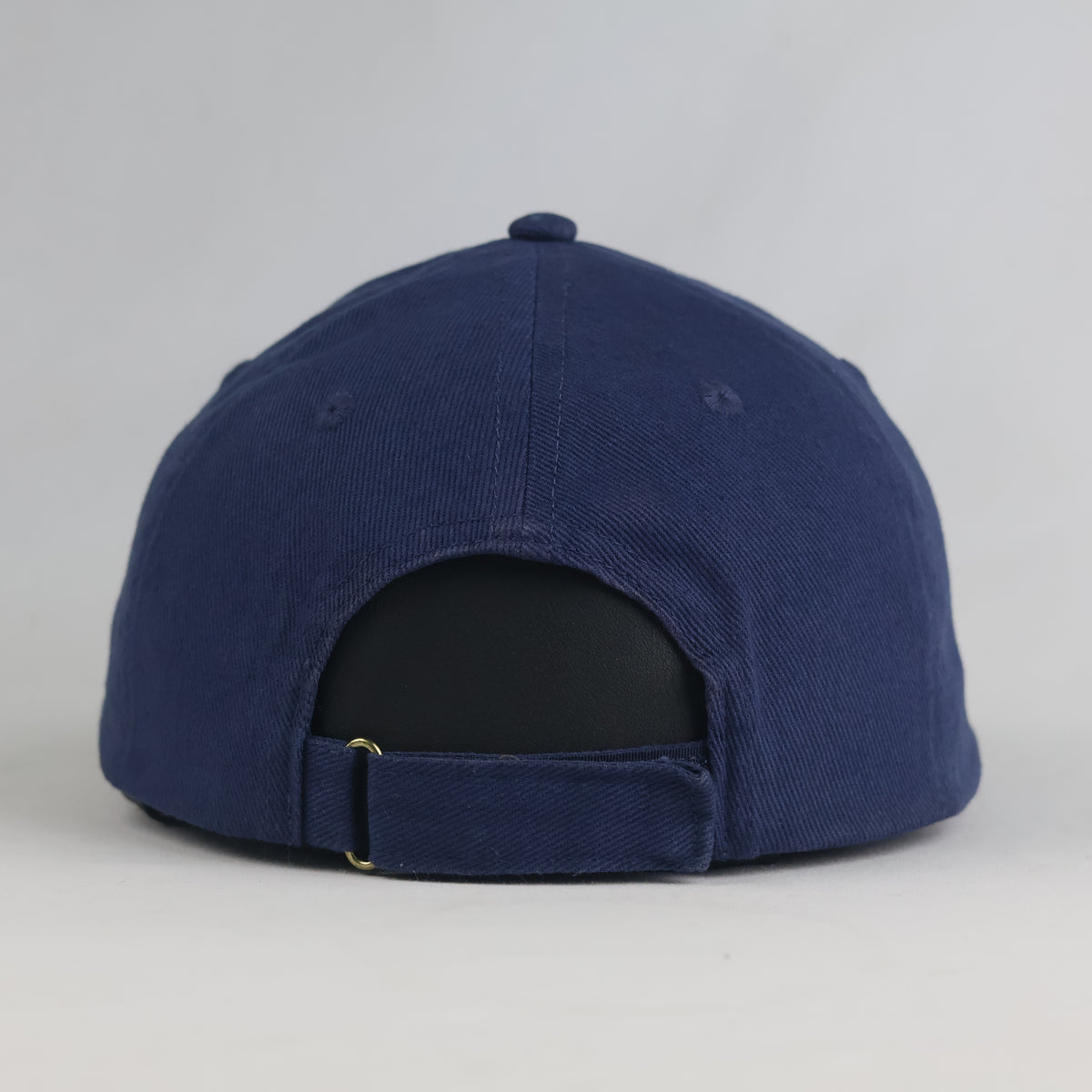 Thrifted : H&M Navy Blue Greenwich Embroidery Cotton Cap (Size 56–58 cm) | 10871
