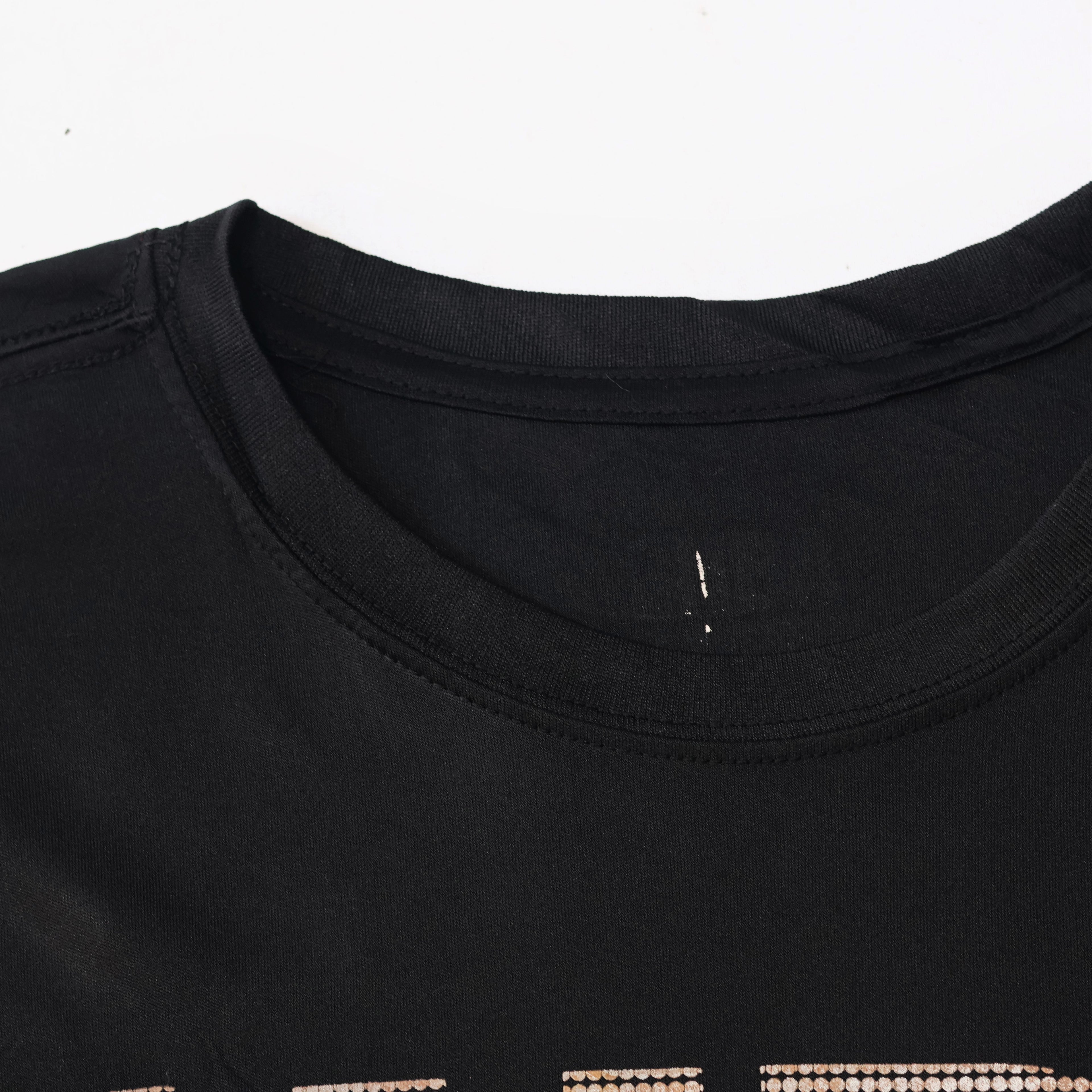 NBA Men’s Performance Graphic Thrifted T-Shirt - Black Halftone Logo