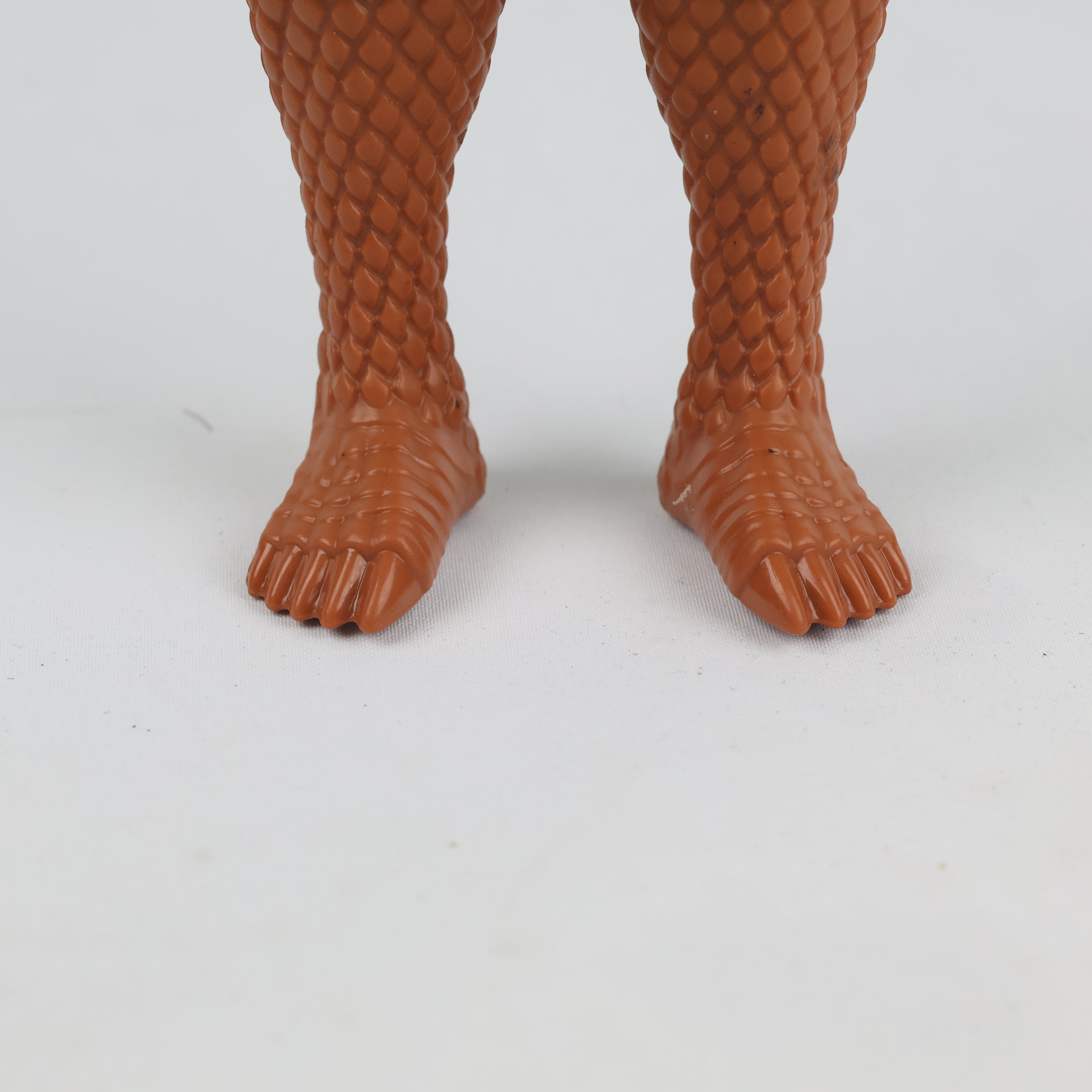 Vintage 12-Inch Snake Man Action Figure | Thrifted Brown Reptile Monster Toy