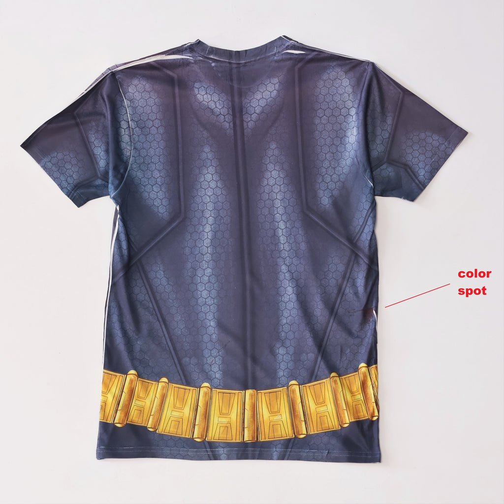 DC Comics Batman Armor Costume Thrifted Tee - Sublimation Print Sportswear