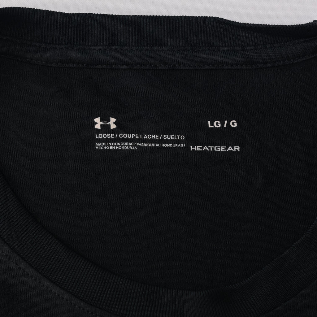 Under Armour HeatGear Bulldogs Graphic Thrifted Tee - Men's Large Black