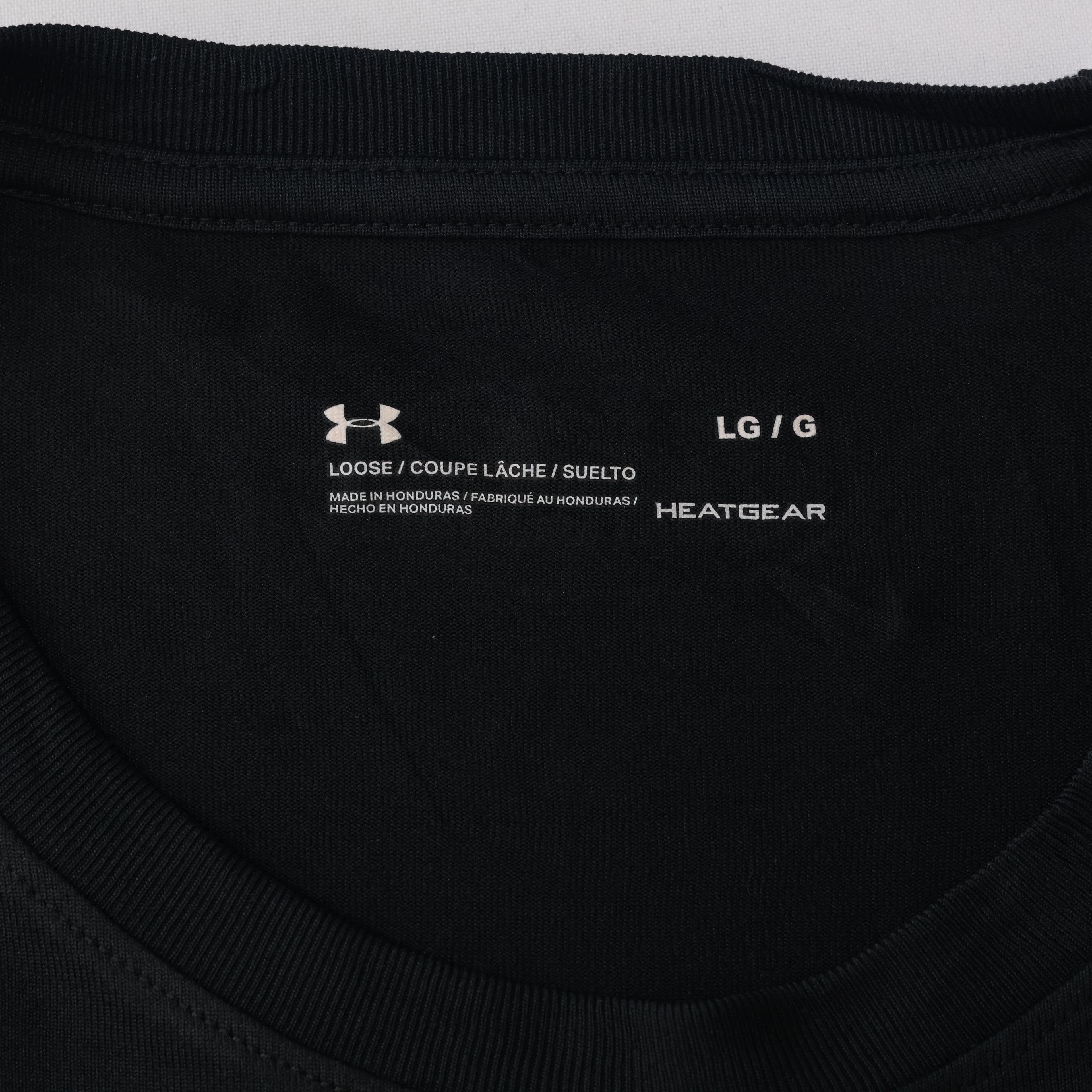 Under Armour HeatGear Bulldogs Graphic Thrifted Tee - Men's Large Black