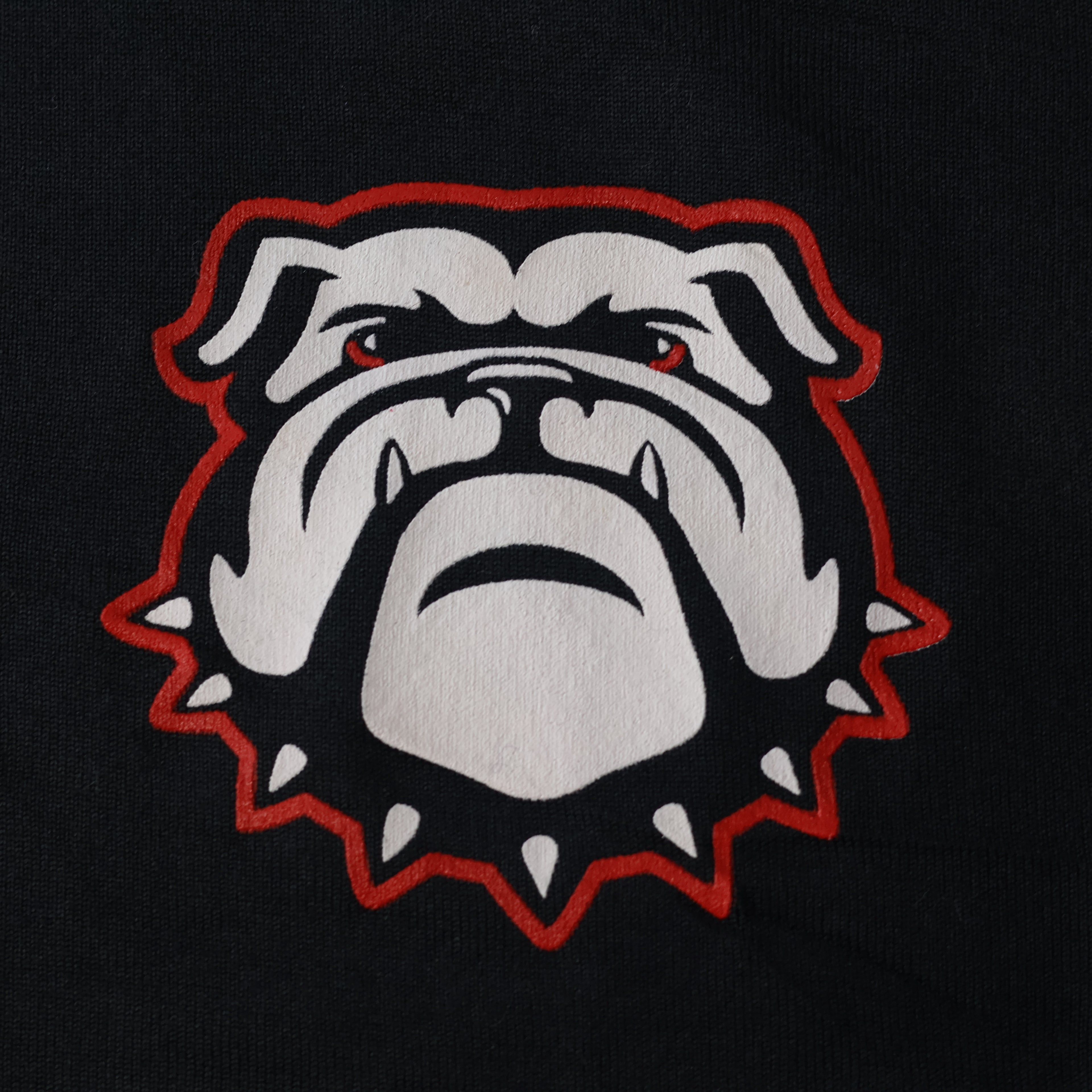 Under Armour HeatGear Bulldogs Graphic Thrifted Tee - Men's Large Black