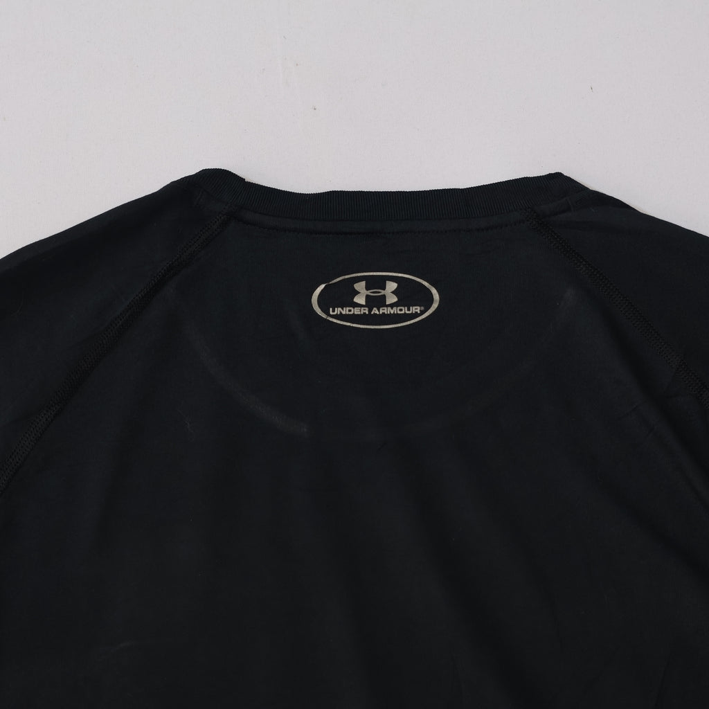 Under Armour HeatGear Bulldogs Graphic Thrifted Tee - Men's Large Black