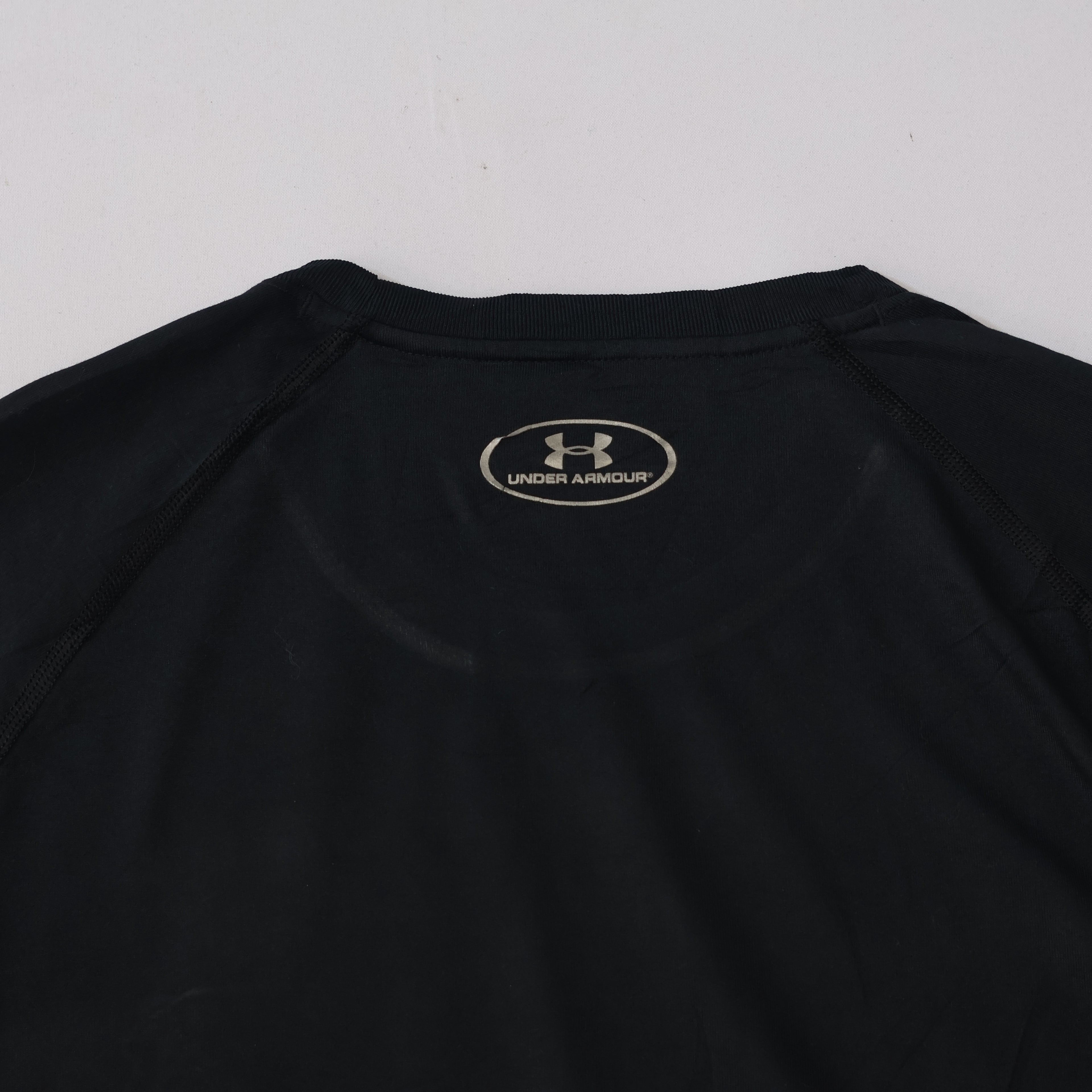 Under Armour HeatGear Bulldogs Graphic Thrifted Tee - Men's Large Black