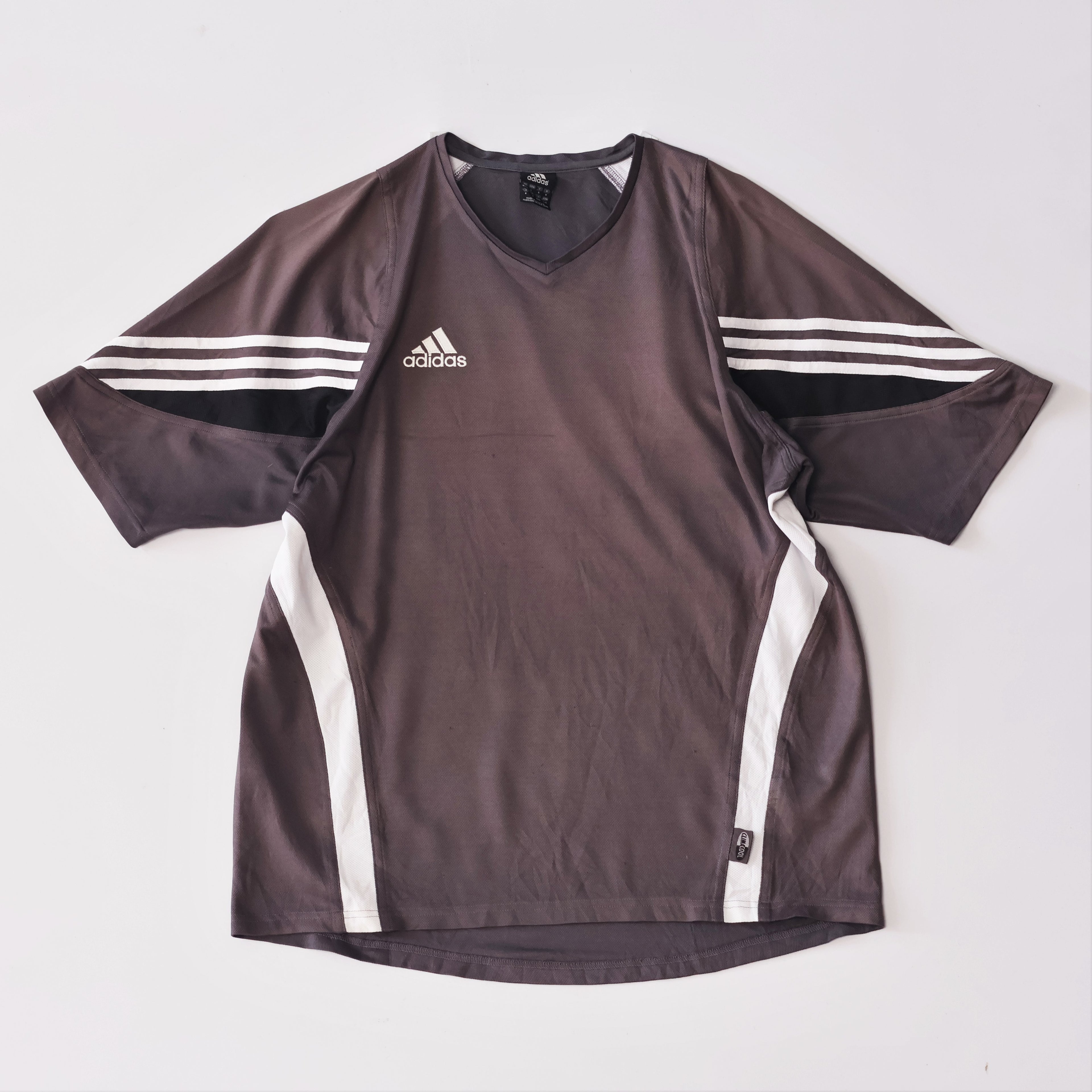 Vintage Adidas Climacool Grey Training Jersey - Large / XL