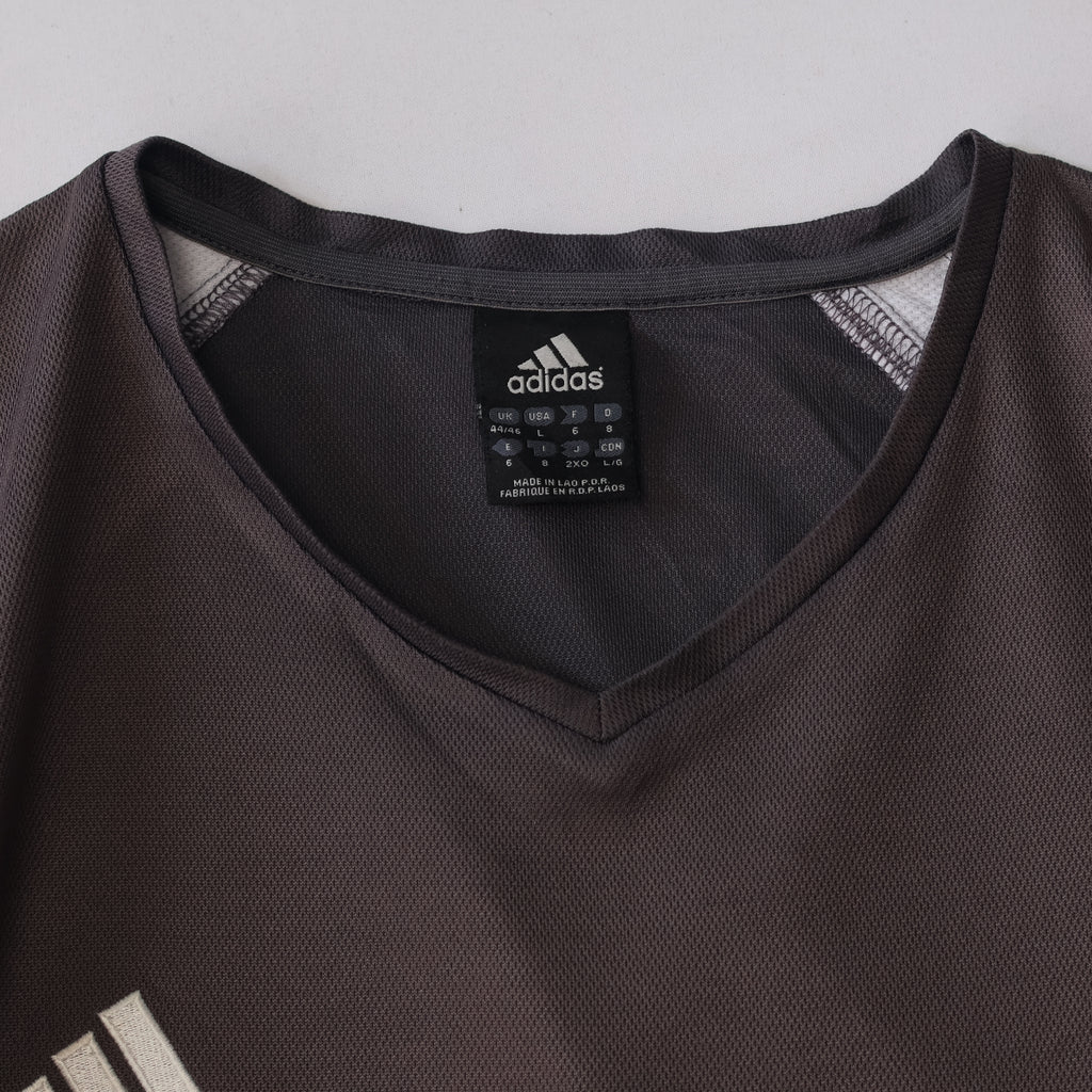 Vintage Adidas Climacool Grey Training Jersey - Large / XL