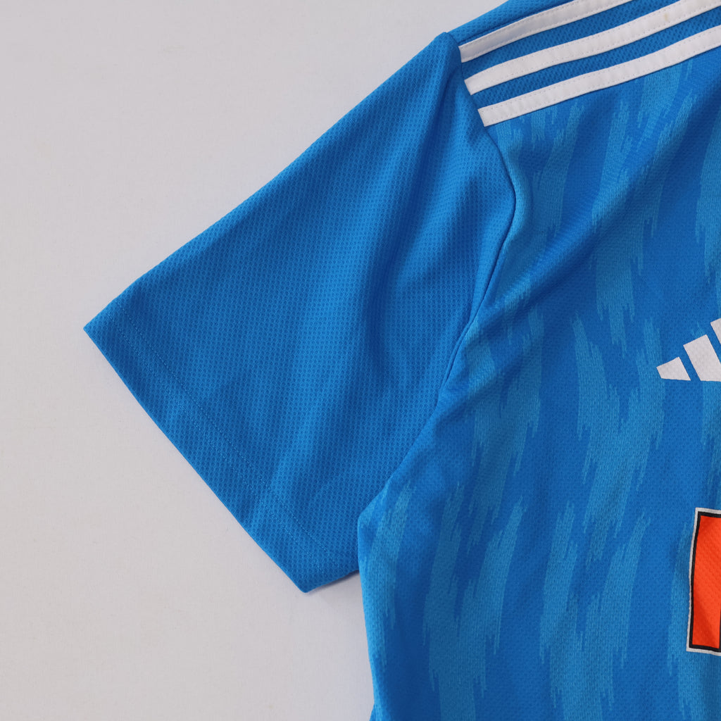 Official Adidas India Cricket Pre-owned Jersey - Men's Fan Edition (Large)