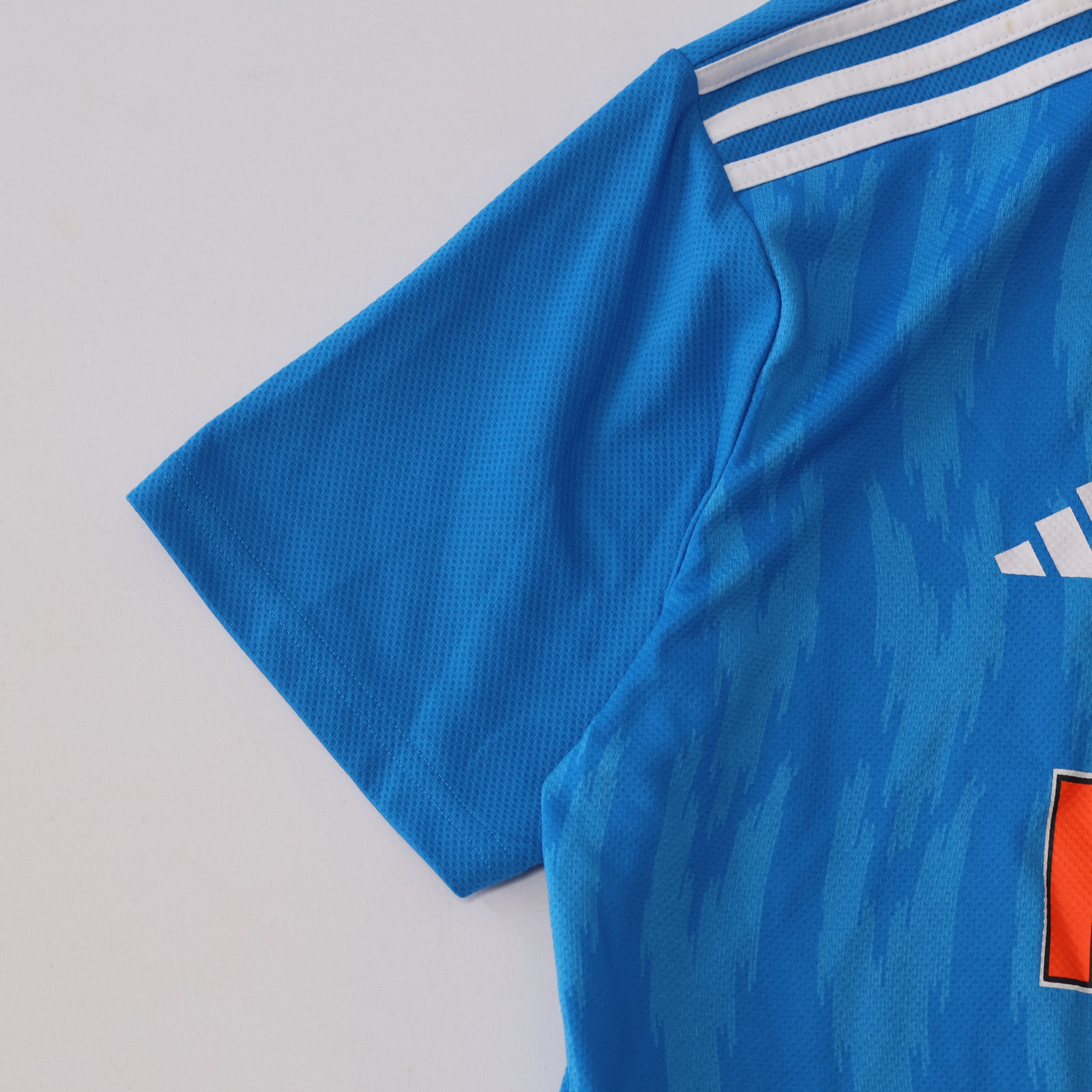 Official Adidas India Cricket Pre-owned Jersey - Men's Fan Edition (Large)