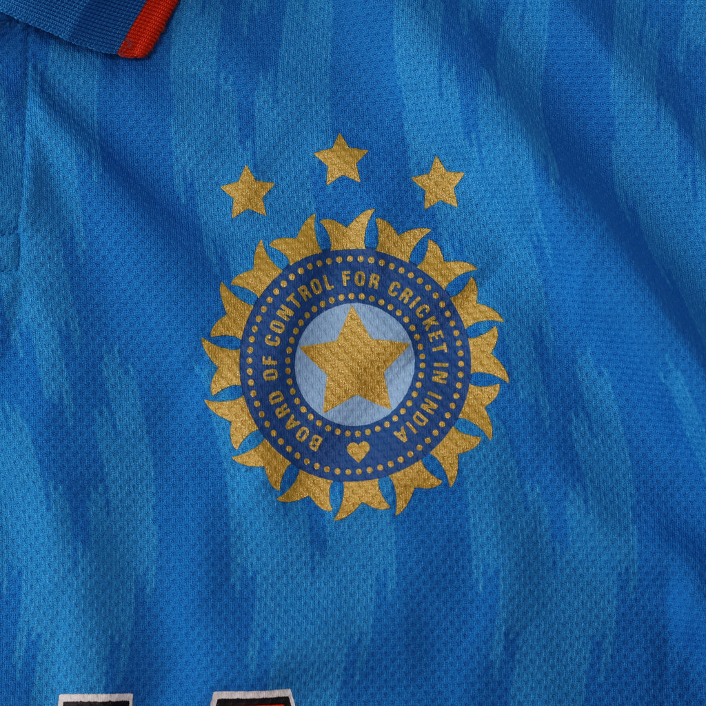 Official Adidas India Cricket Pre-owned Jersey - Men's Fan Edition (Large)