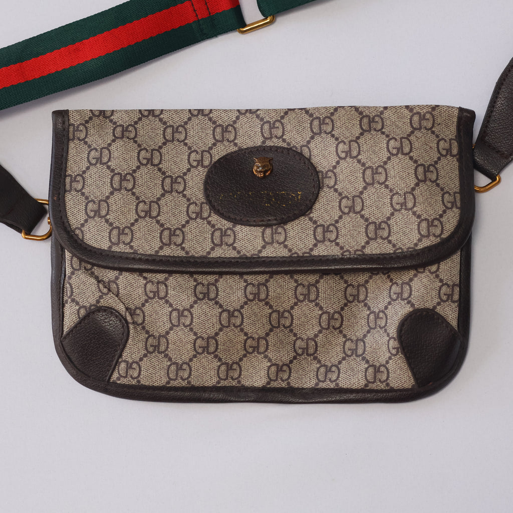 Men's Luxury Aesthetic Side Bag - Brown Monogram Canvas