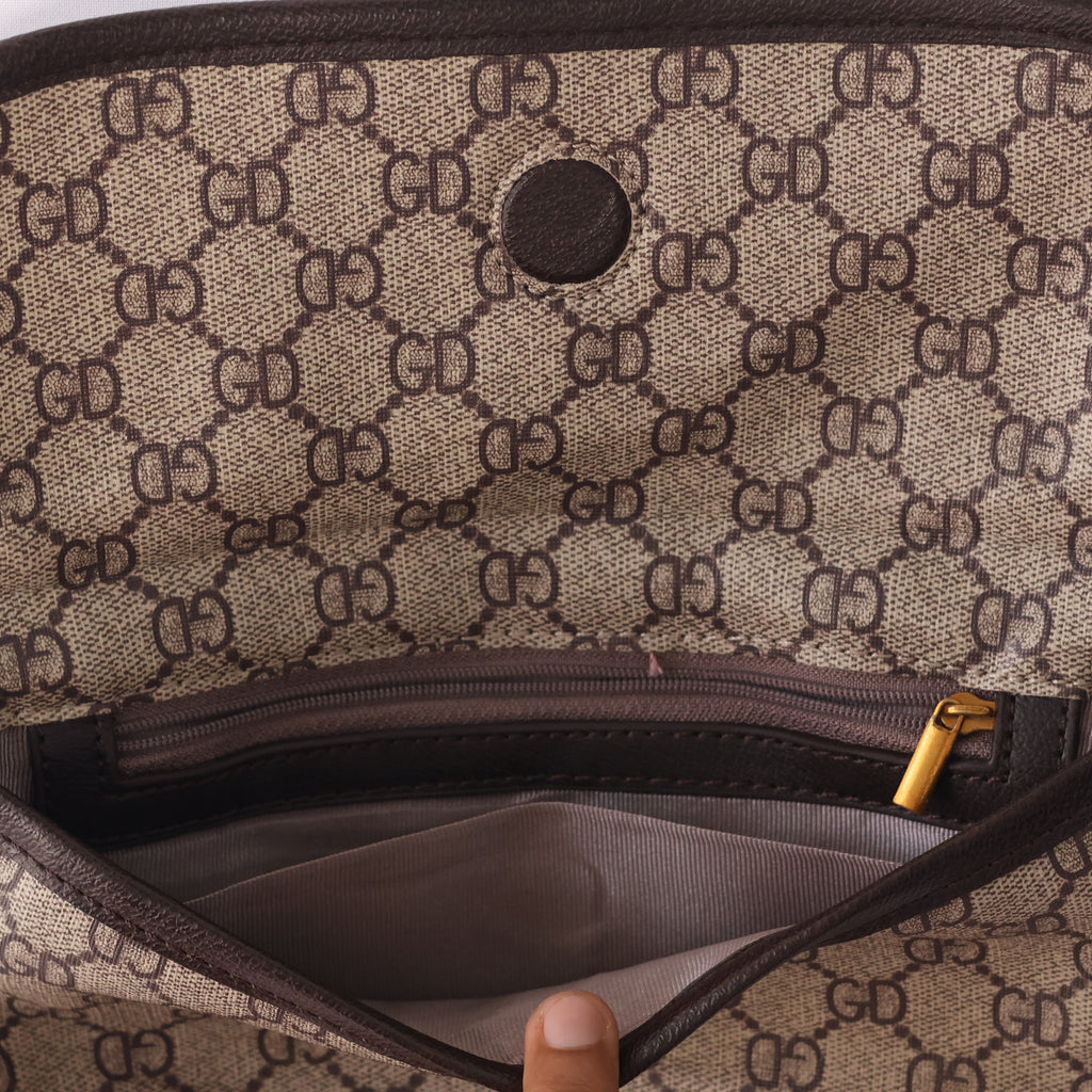 Men's Luxury Aesthetic Side Bag - Brown Monogram Canvas