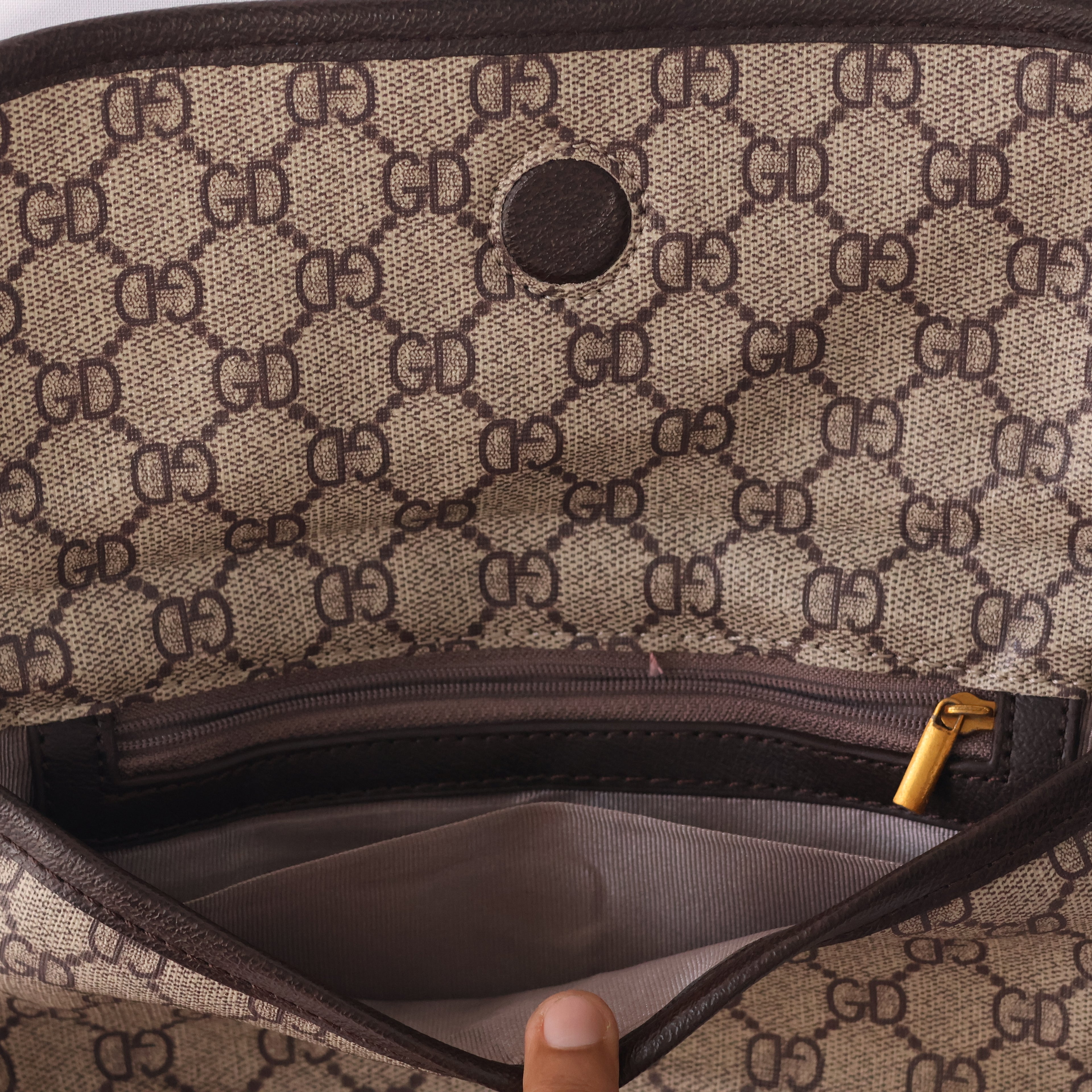 Men's Luxury Aesthetic Side Bag - Brown Monogram Canvas