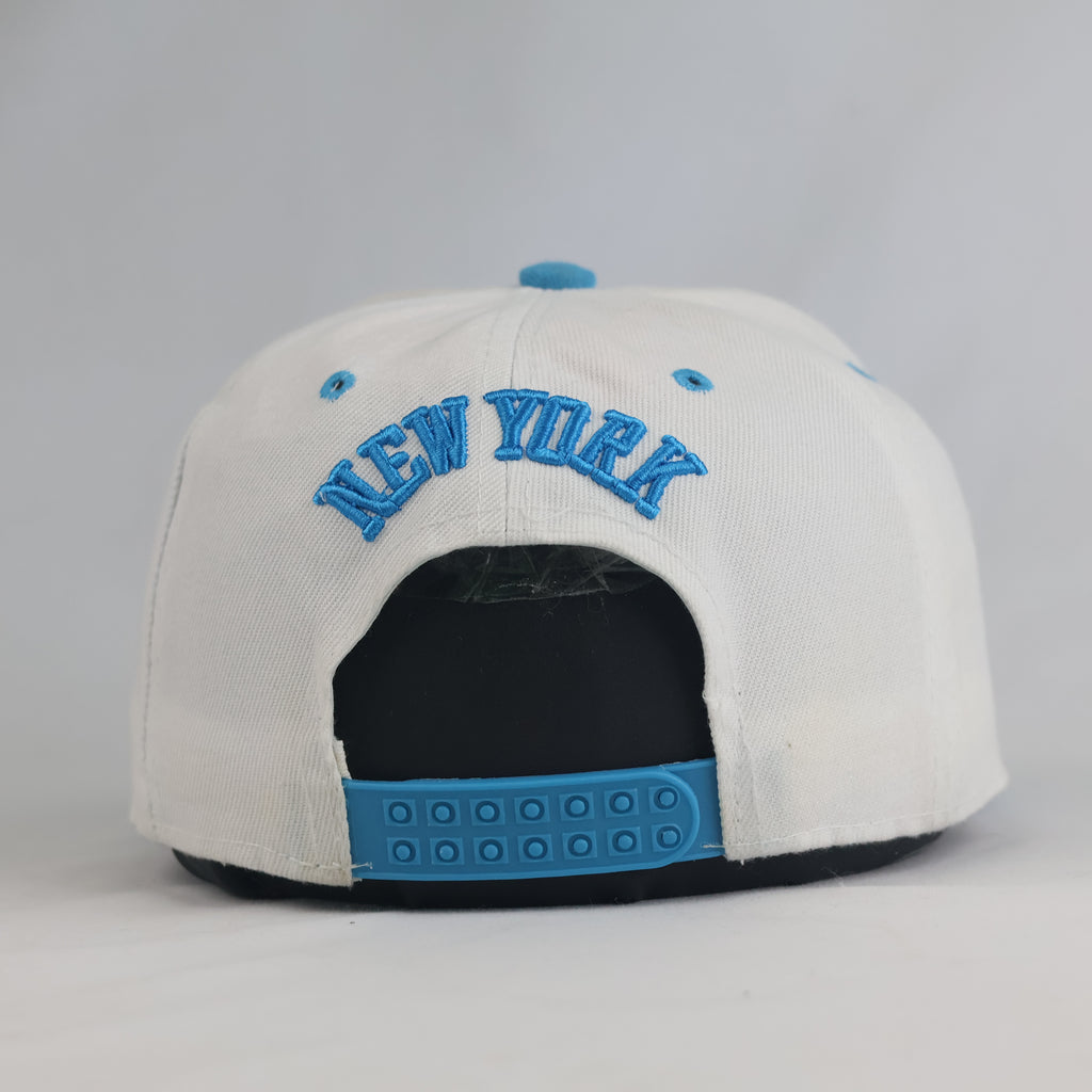 Thrifted New York 3D Embroidered Flat Visor Snapback Cap (57-58cm) | 10850