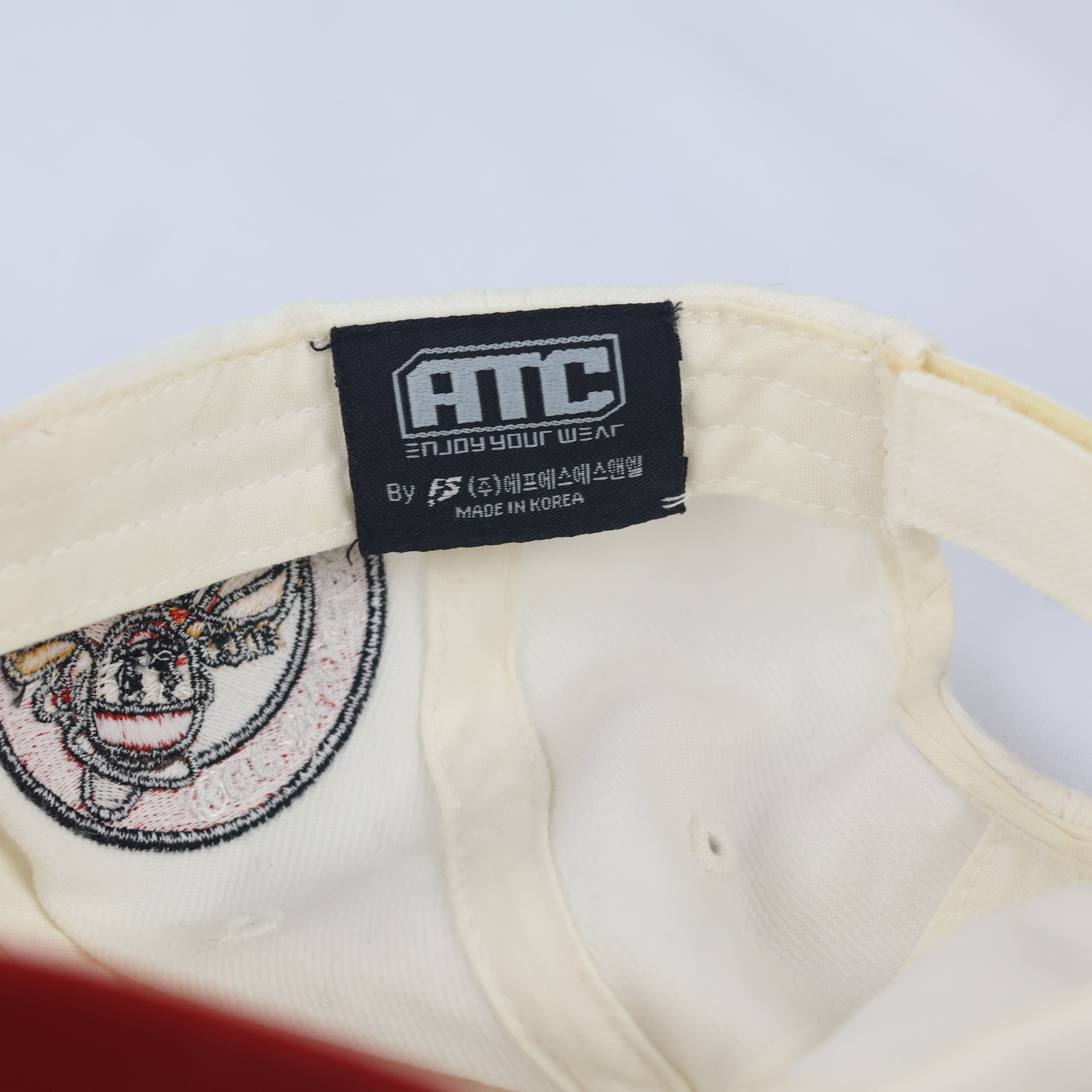 Authentic ATC Korea Anyang Red Boosters KBL Thrifted Cap - Adjustable Unisex Sport Hat
