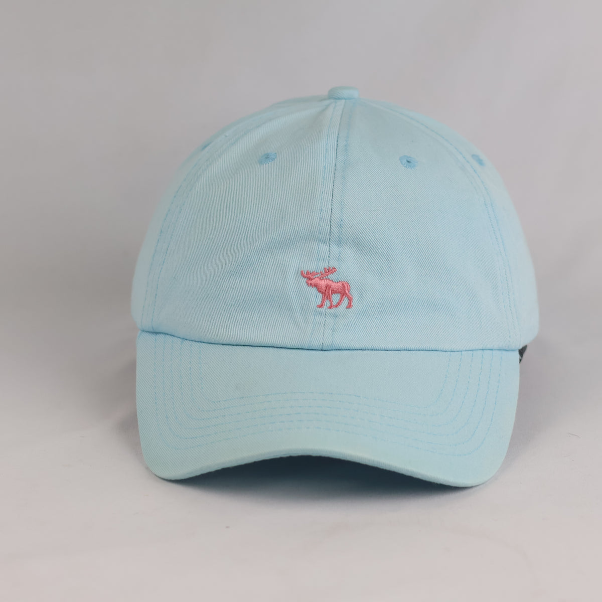 Thrifted Abercrombie & Fitch Sky Blue Cotton Baseball Cap | 10889