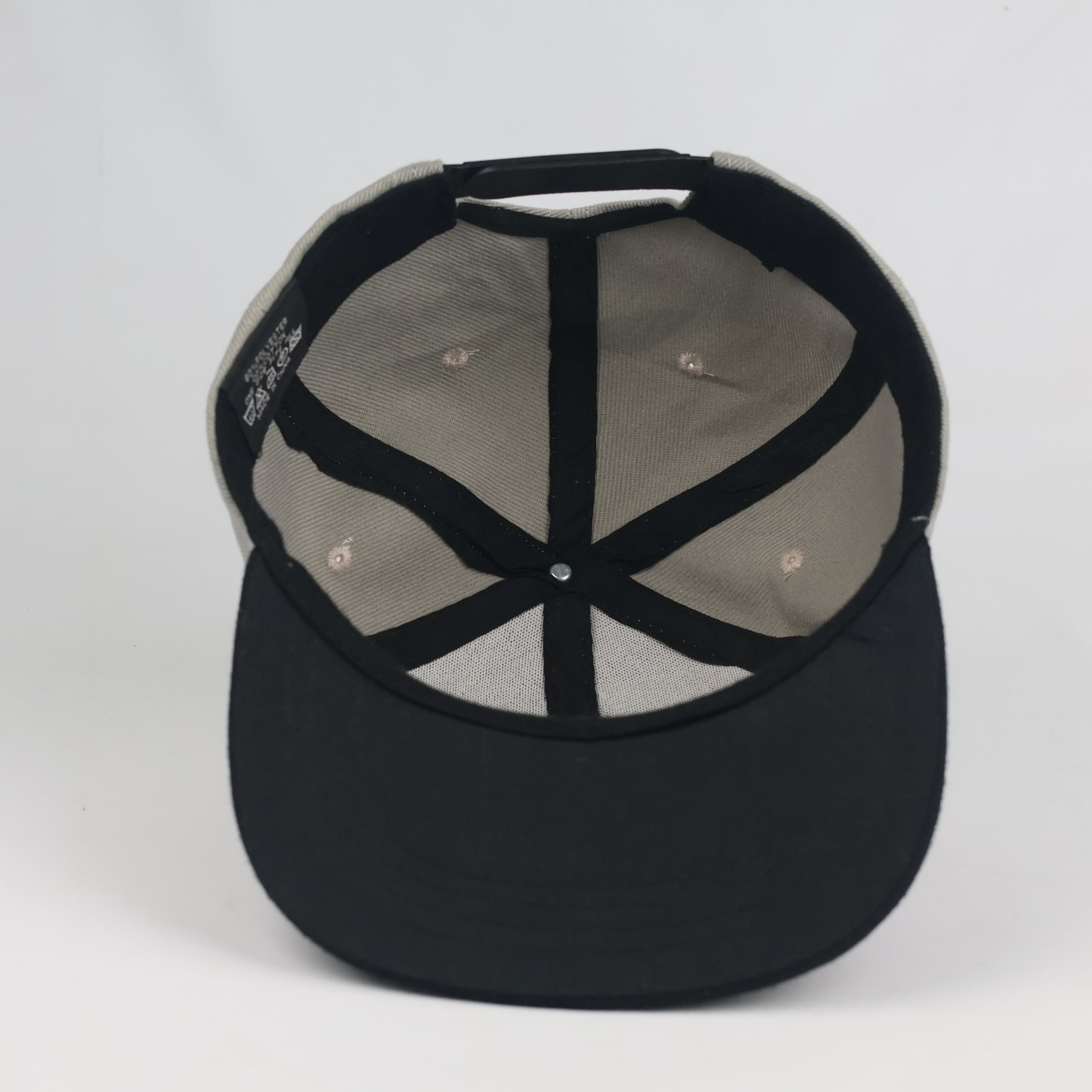 Vintage Brixton Trade Mark Supply Hat | Thrifted Grey Black Snapback Cap